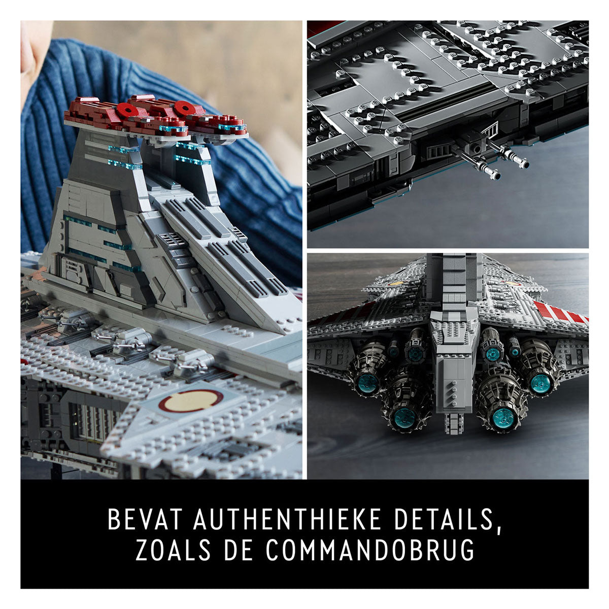 Lego star wars 75367 venator-class republic attack cruiser