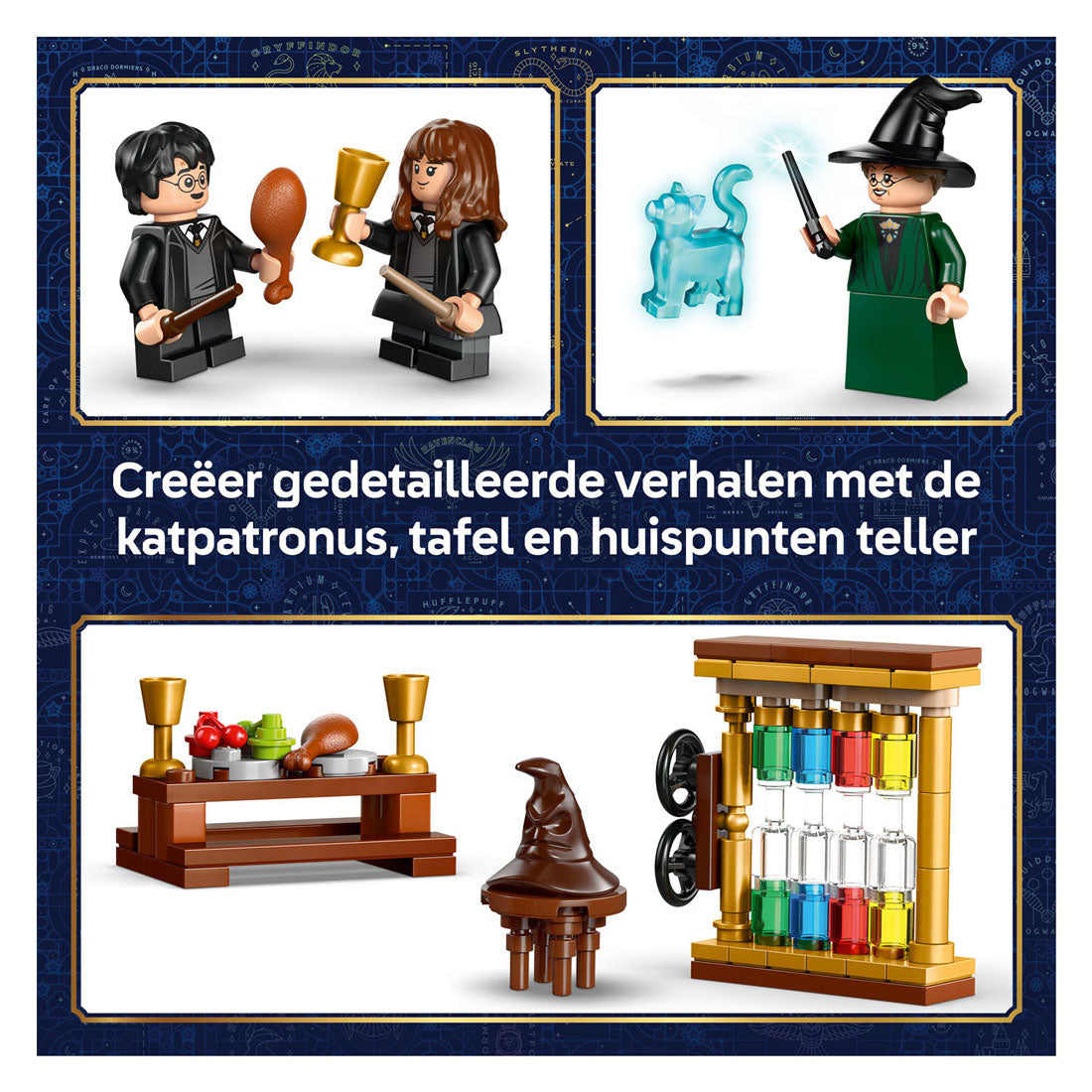 Lego harry potter tm 76460 kasteel zweinstein sorteerhoedceremonie | 2 stuks