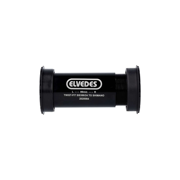 Twist-fit bottom bracket Elvedes for BB386 Shimano 46 x 86 mm