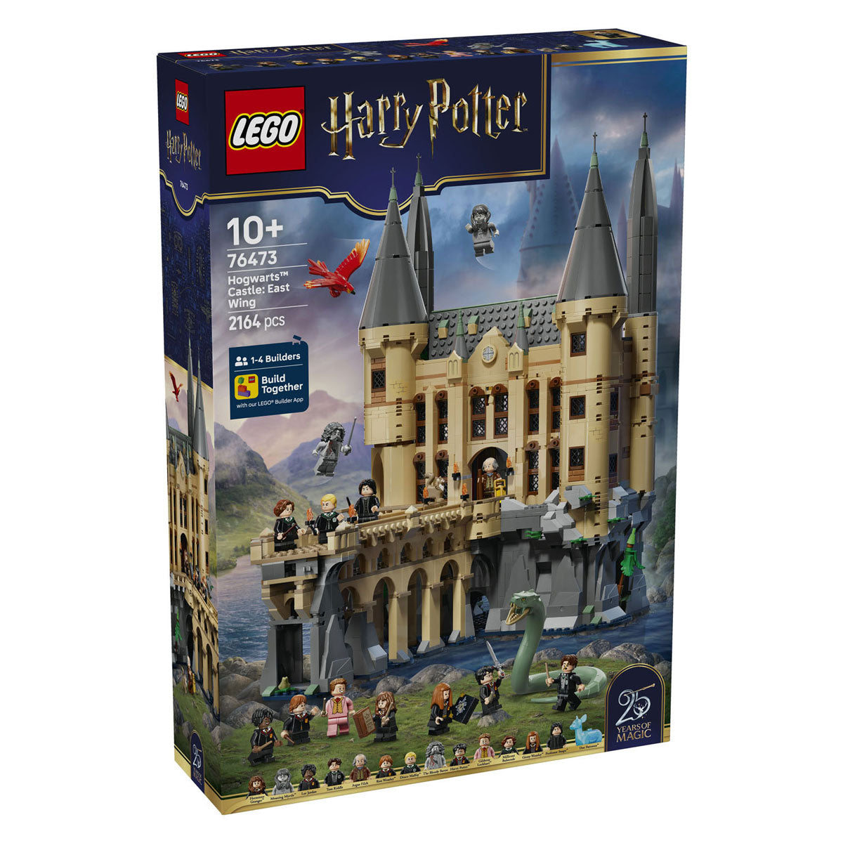 Lego harry potter kasteel zweinstein: oostvleugel speelgoed voor kinderen 76473