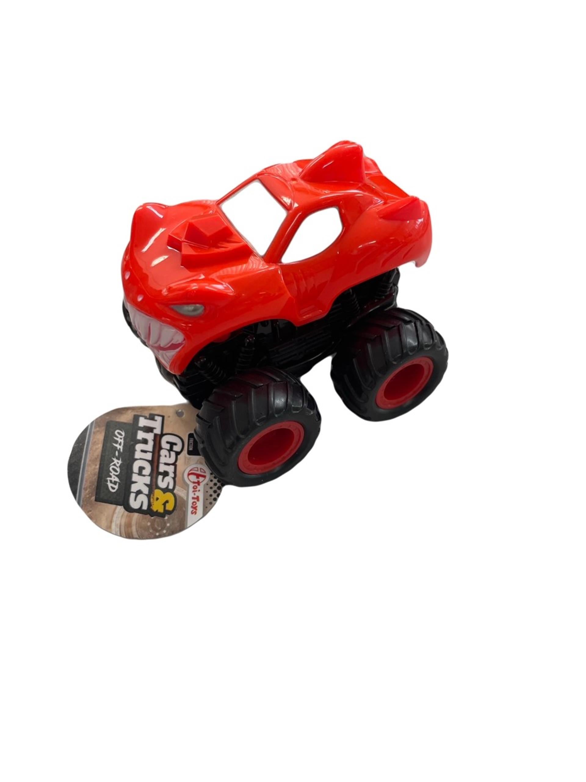 Auto's Vrachtwagens Frictie Monstertruck met Tanden