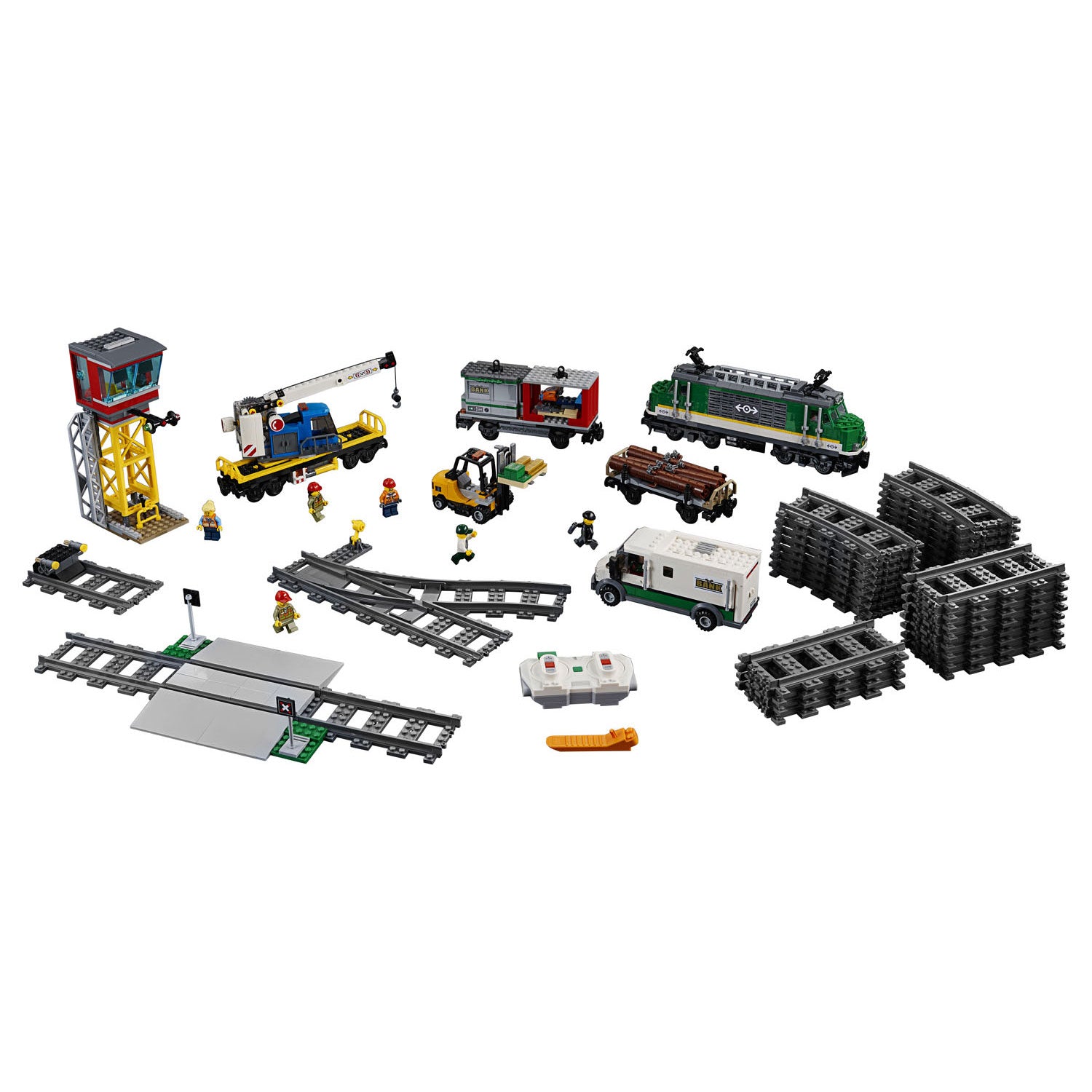 Lego city 60198 vrachttrein