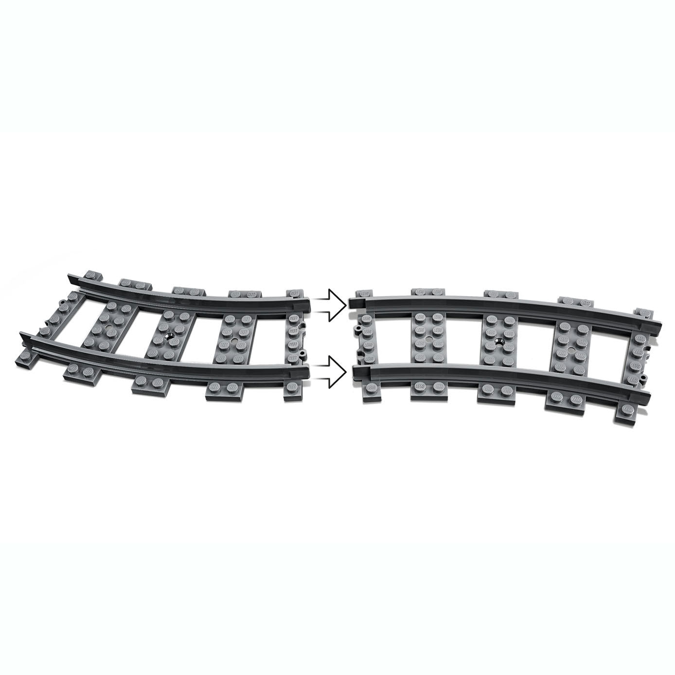 Lego city trein 60238 wisselt