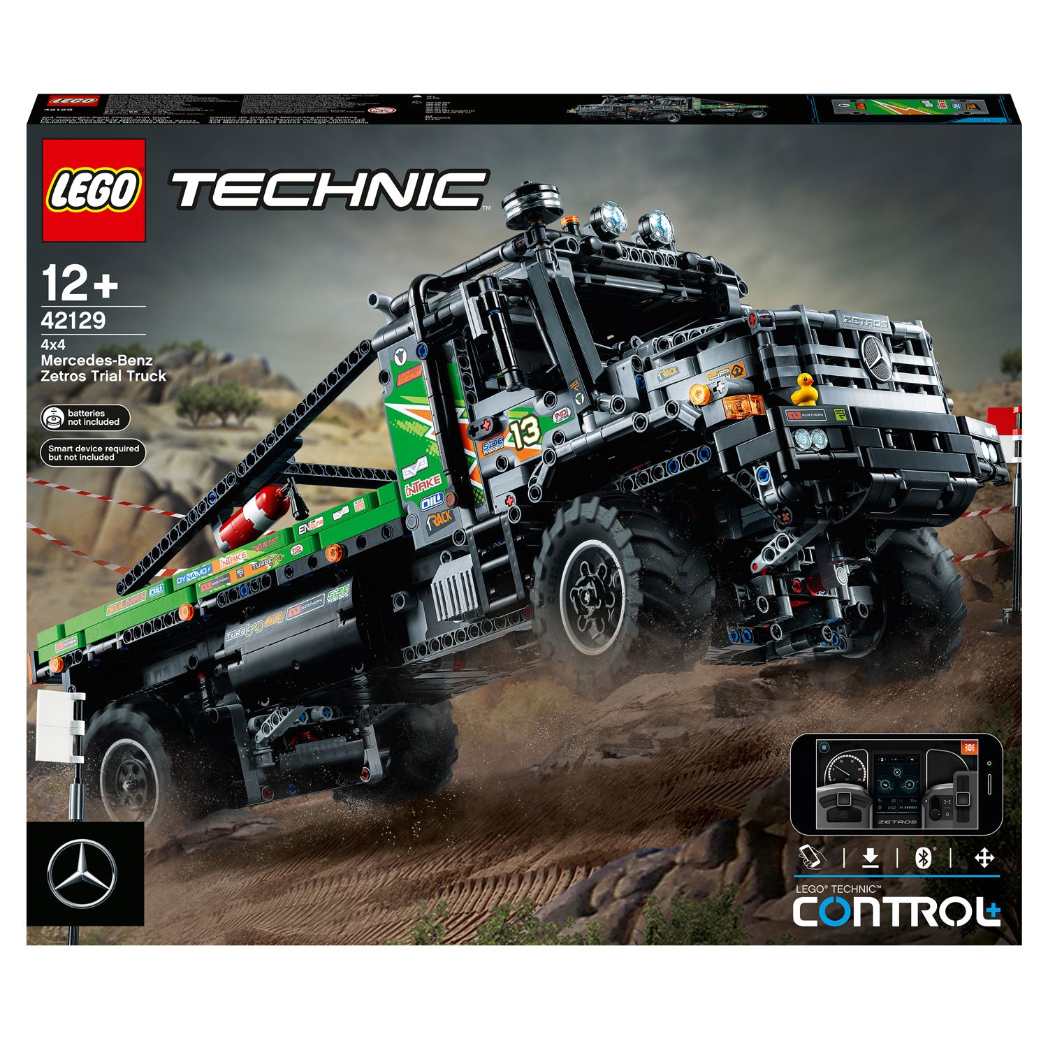 LEGO Technic 42129 4x4 Mercedes-Benz Zetros Trial Truck