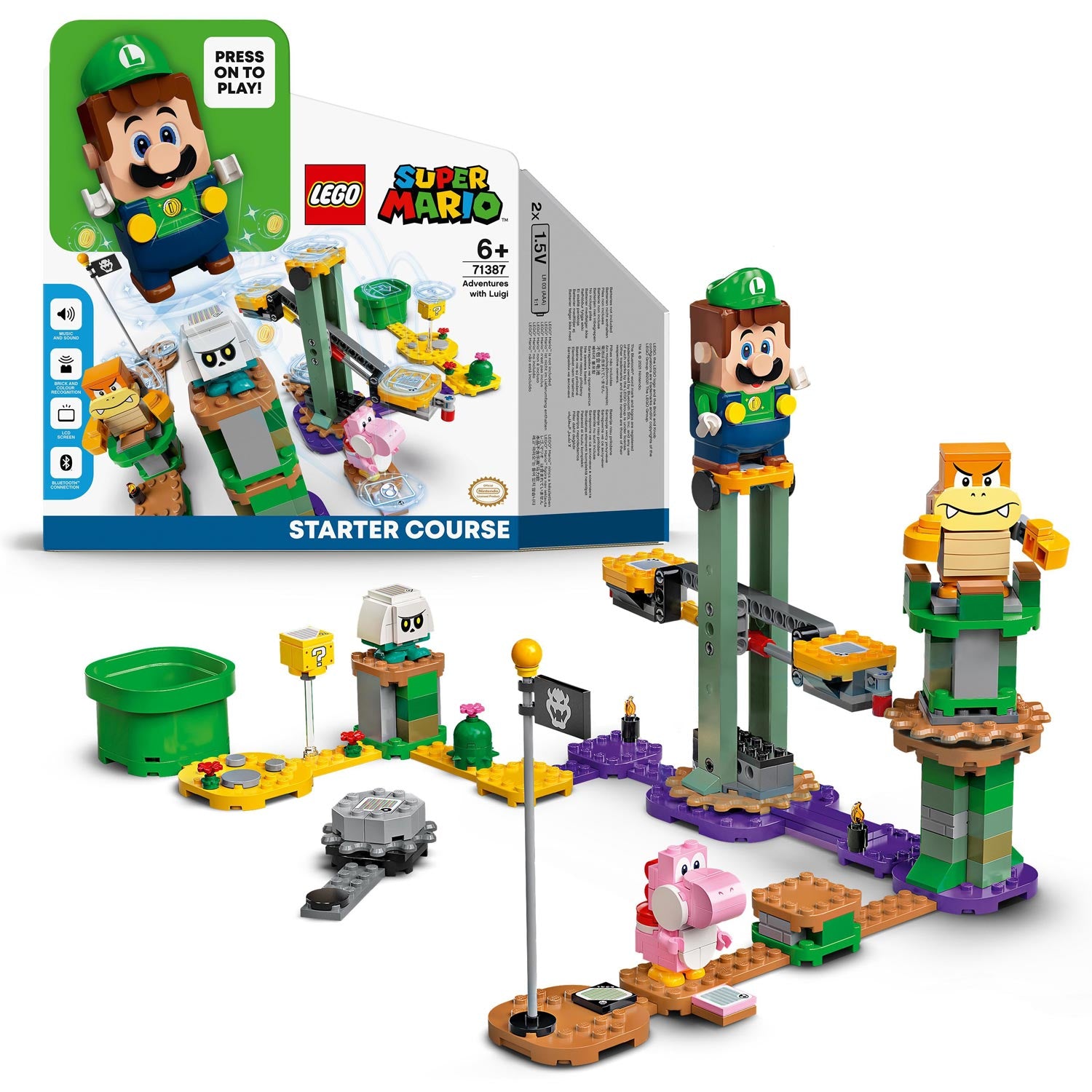 LEGO Super Mario 71387 Avonturen met Luigi Startset