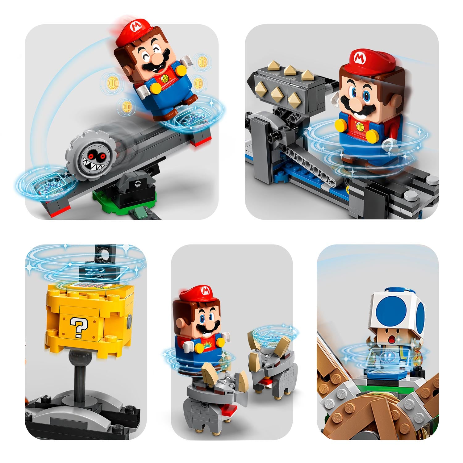 Lego super mario 71390 uitbreidingsset: ruzie met reznors