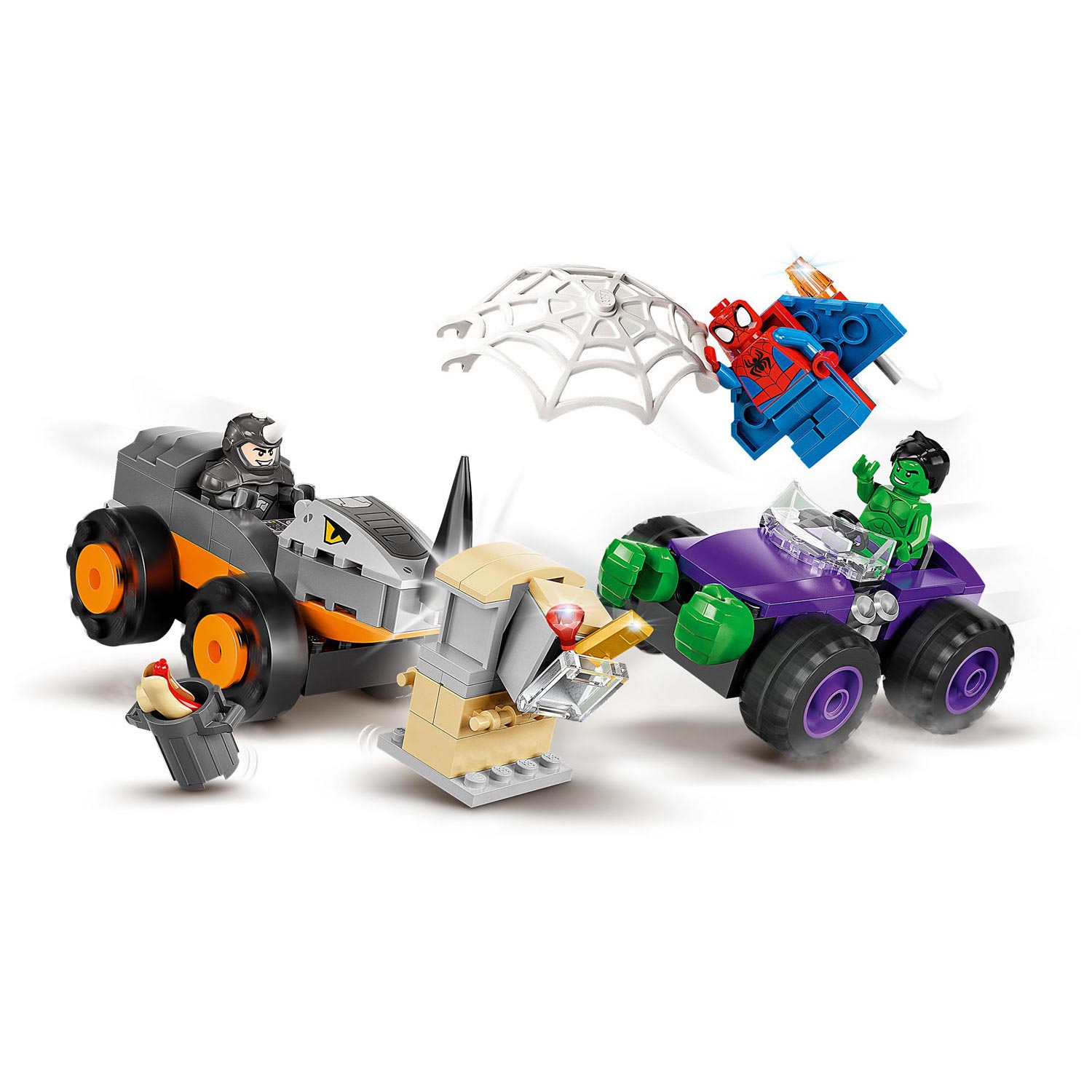 LEGO Spidey 10782 Hulk vs. Rhino Truck Duel