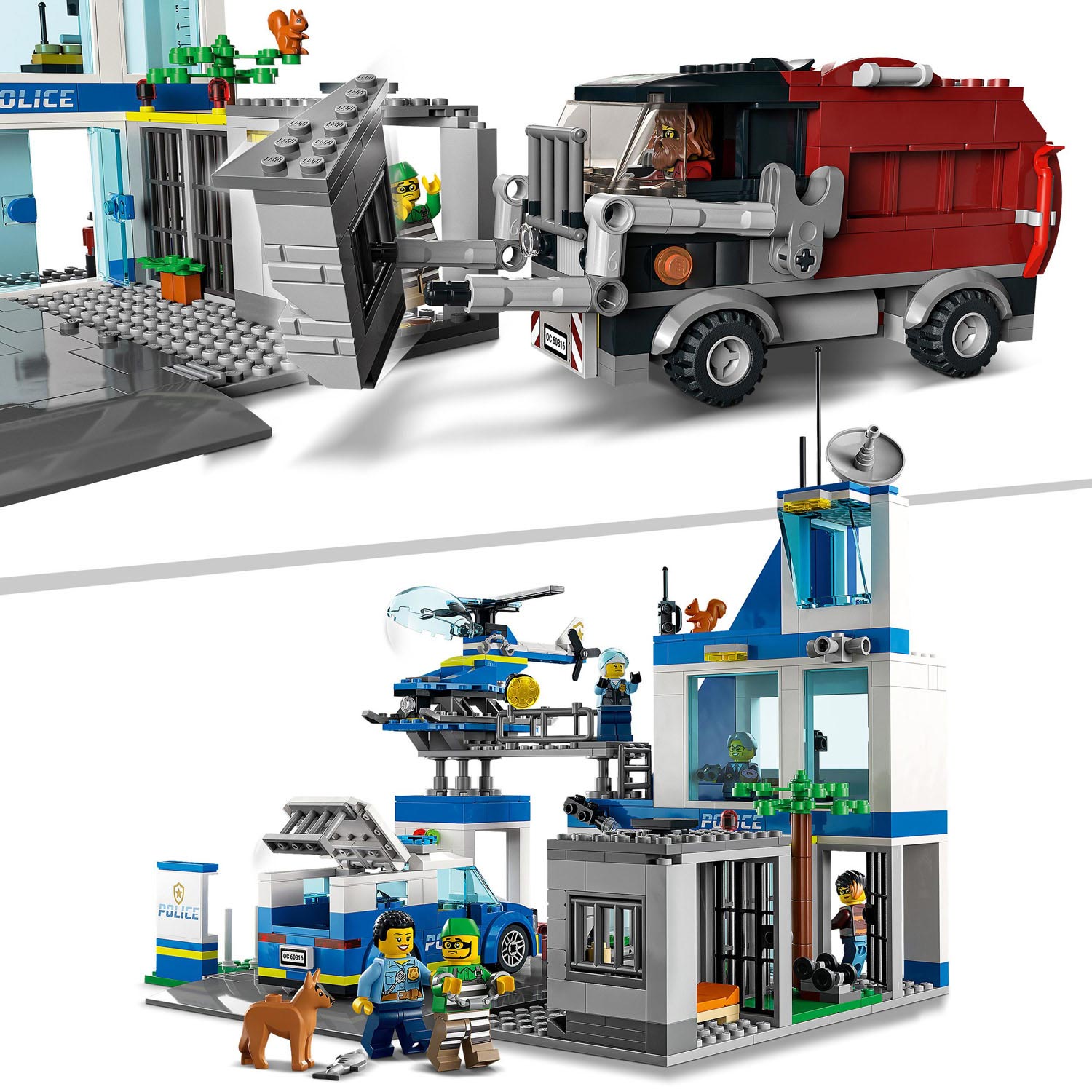 Lego city 60316 politiebureau