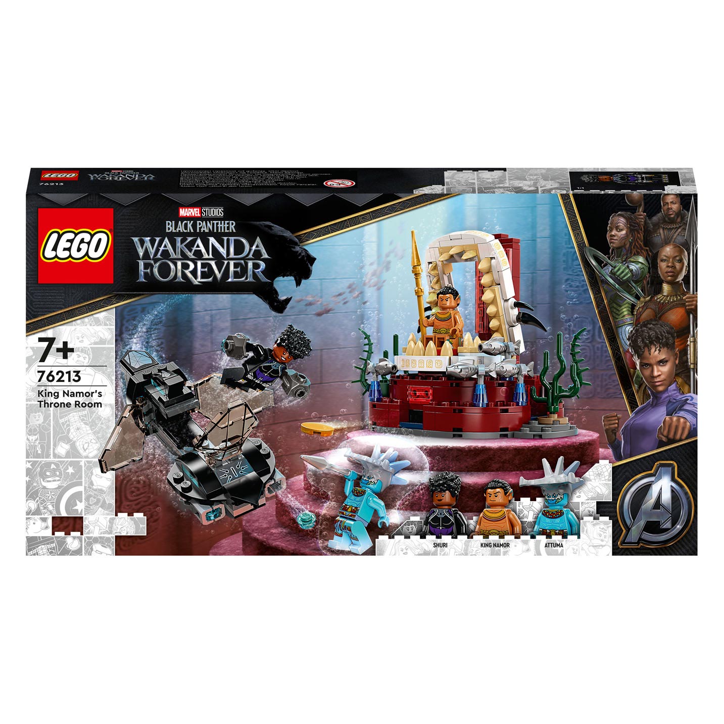 LEGO Marvel Super Heroes 76213 Koning Namor’s Troonzaal