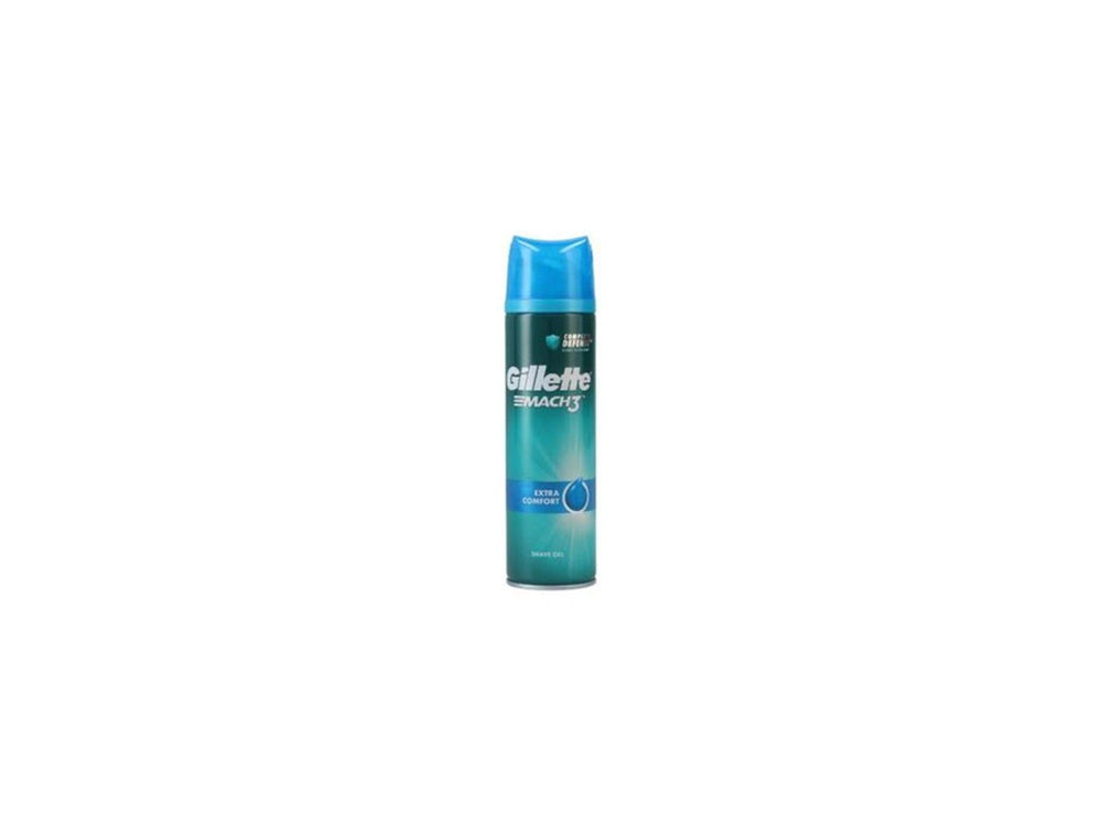 Gillette mach3 complete defense extra comfort soothing shaving gel 200ml