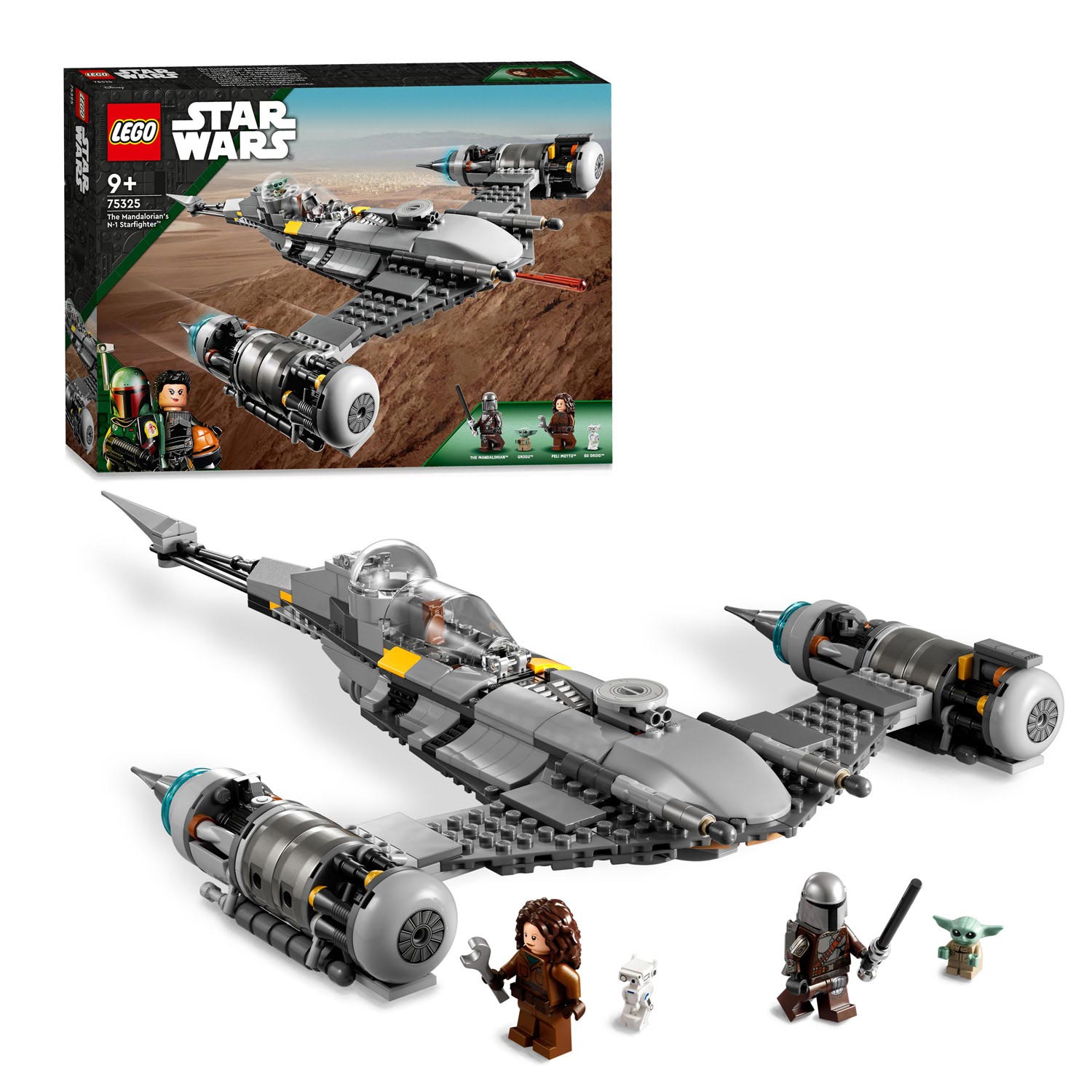 Lego Star Wars 75325 The Mandalorian's N-1 Starfighter