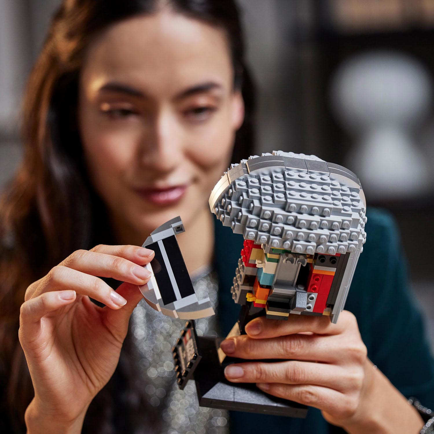 Lego star wars 75328 the mandalorian helm