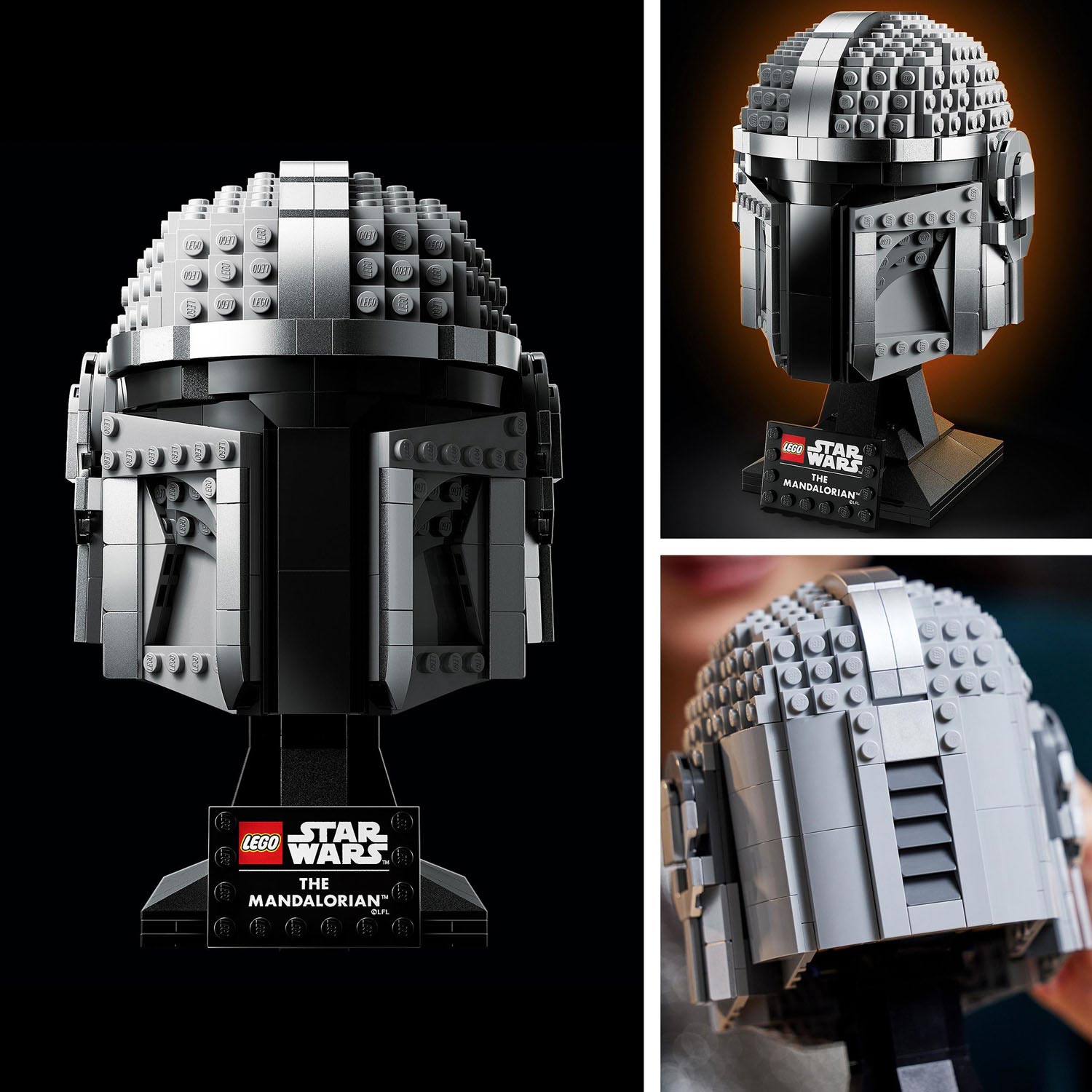 Lego star wars 75328 the mandalorian helm