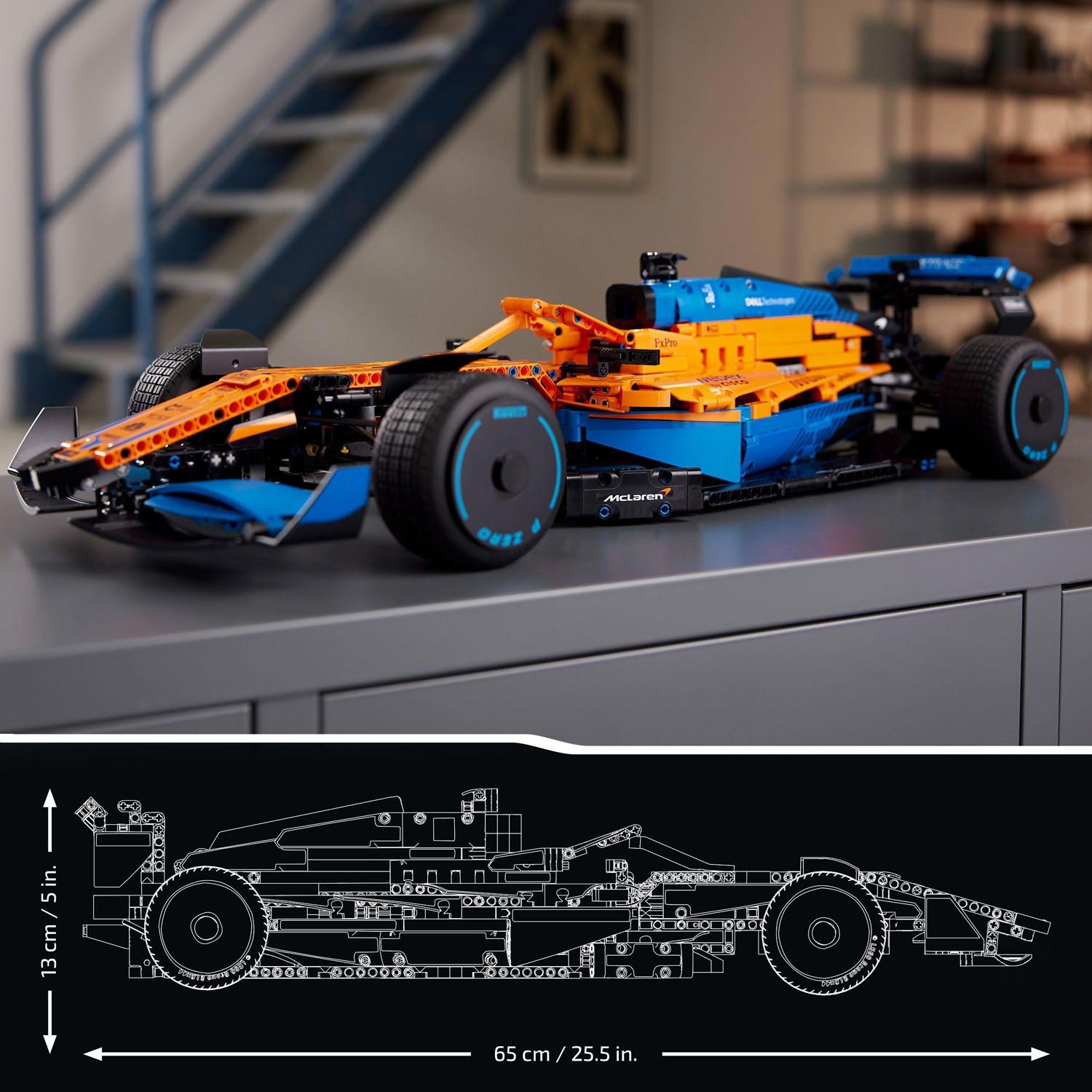 Lego technic - mclaren formule 1 racewagen constructiespeelgoed (42141)