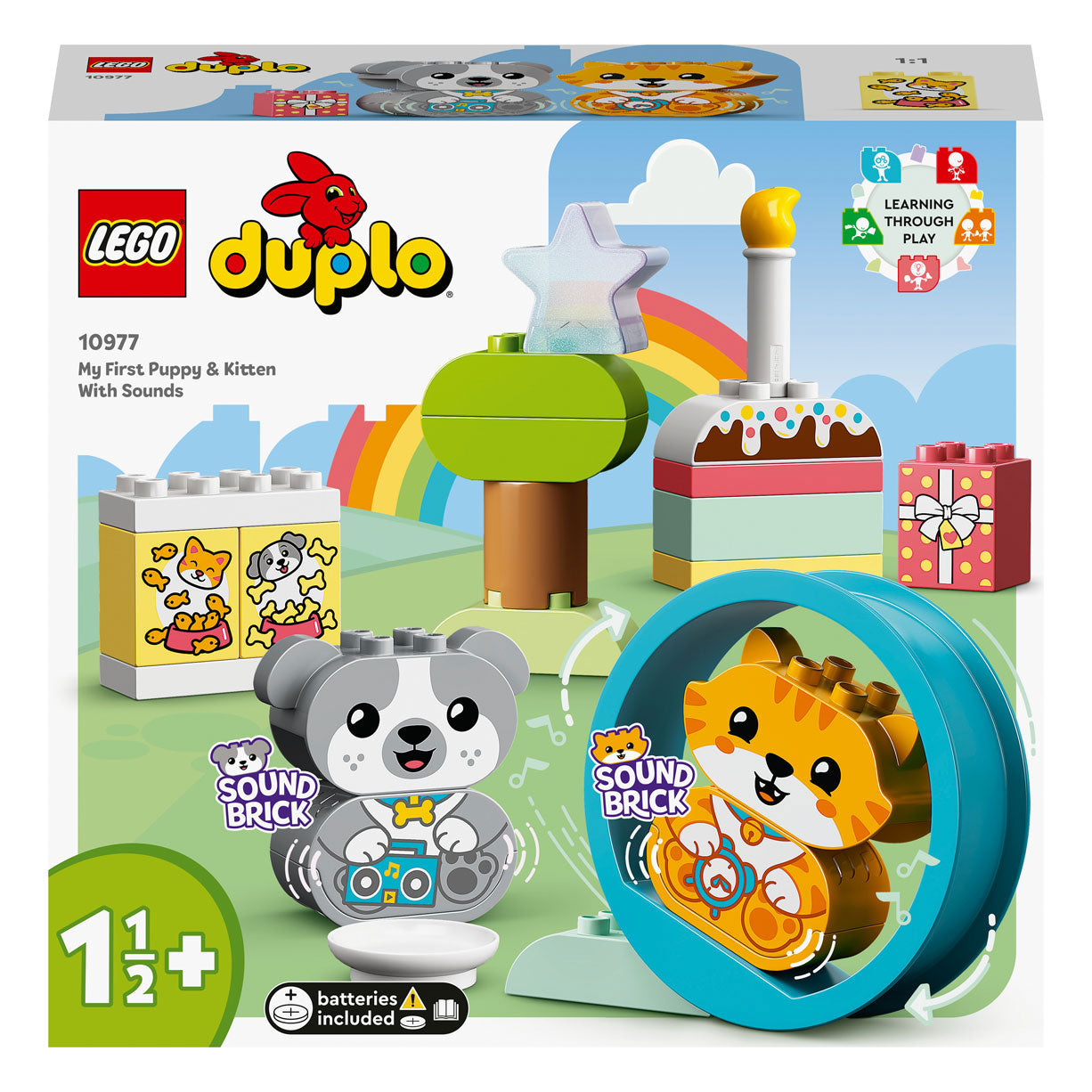 Lego duplo 10977 mijn eerste puppy kitten met geluiden