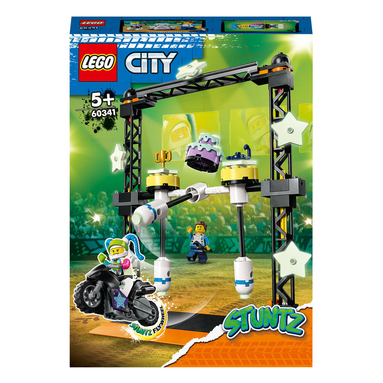LEGO City 60341 The Knockdown Stunt Uitdaging