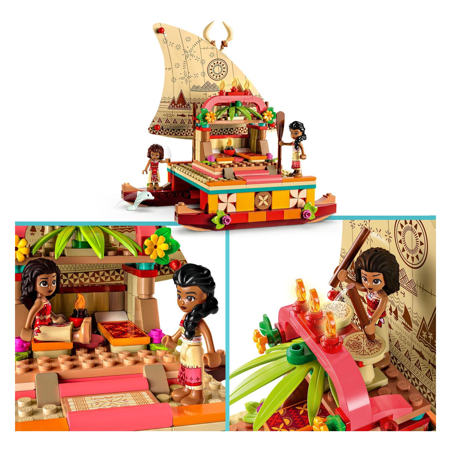 LEGO Disney 43210 Vaiana's Ontdekkingsboot