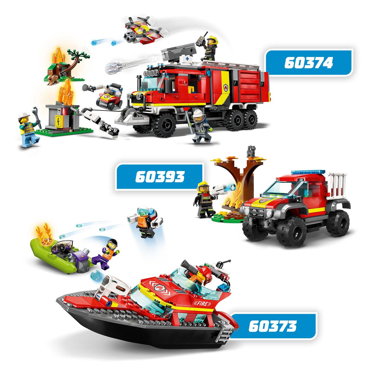 Merk Lego city 60373 reddingsboot