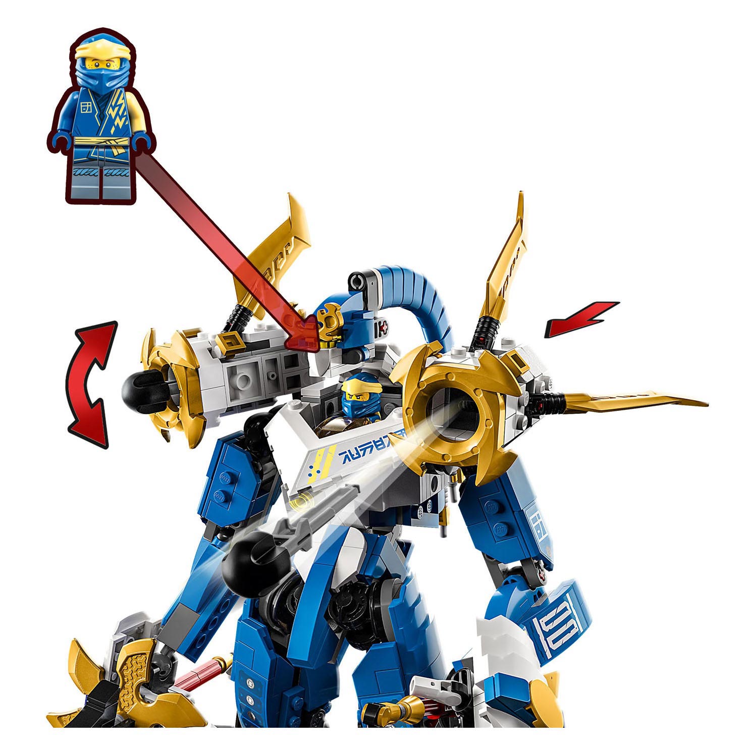 LEGO Ninjago 71785 Jay's Titan Mech