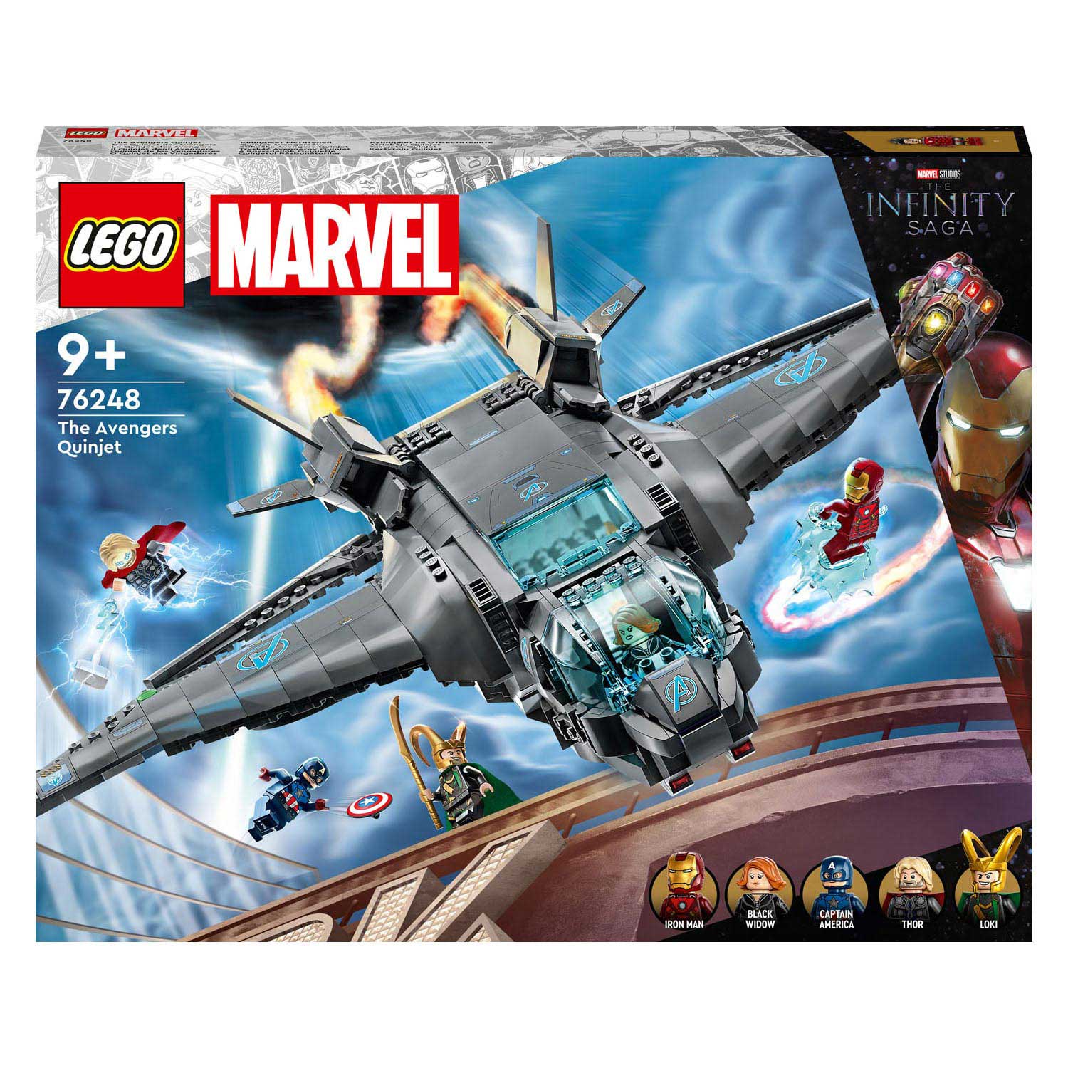 LEGO Marvel Avengers 76248 De Avengers Quinjet