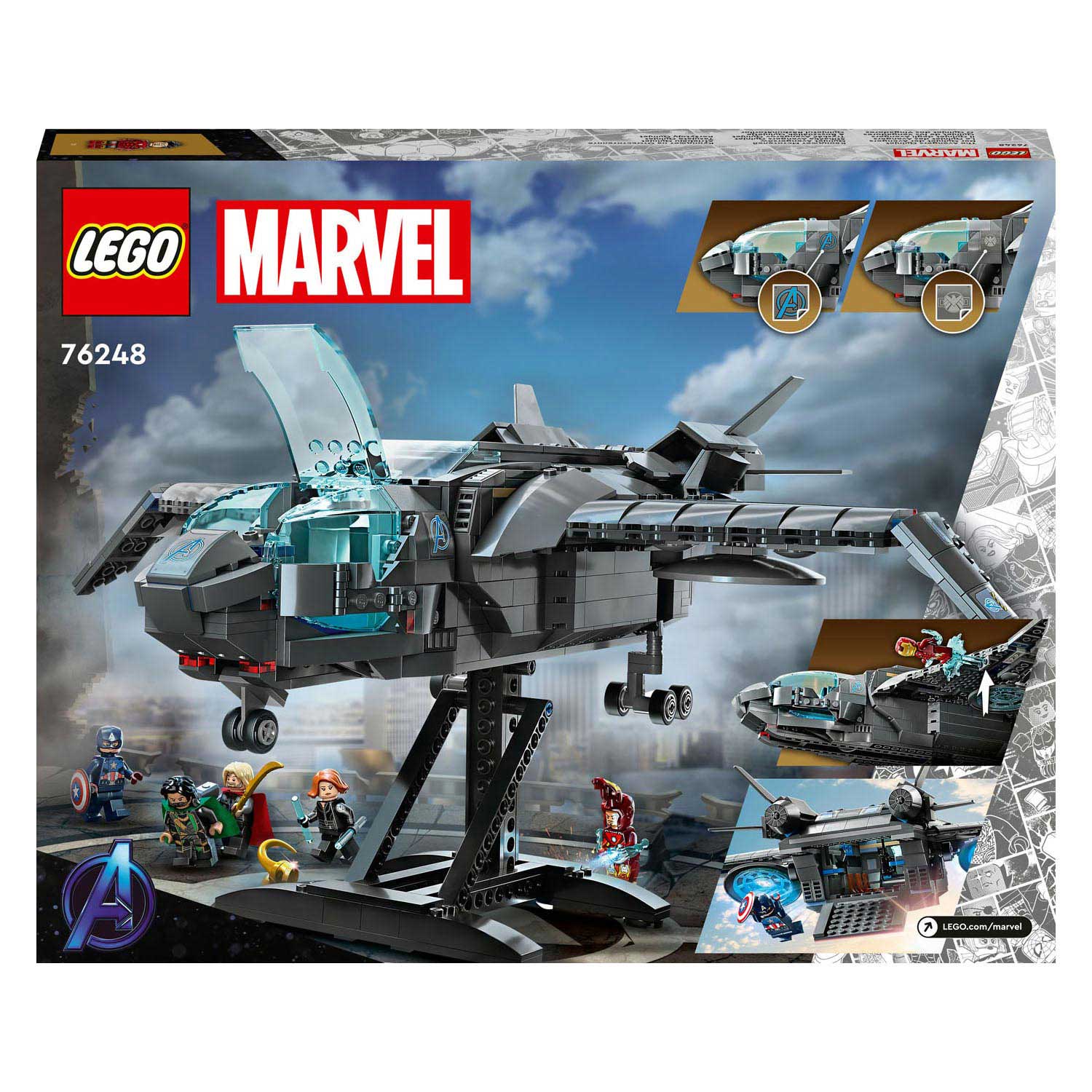 LEGO Marvel Avengers 76248 De Avengers Quinjet