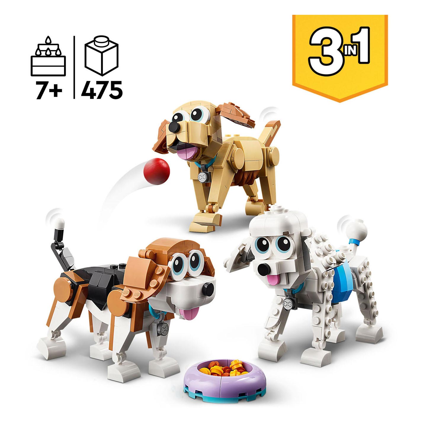 Lego creator 31137 schattige honden