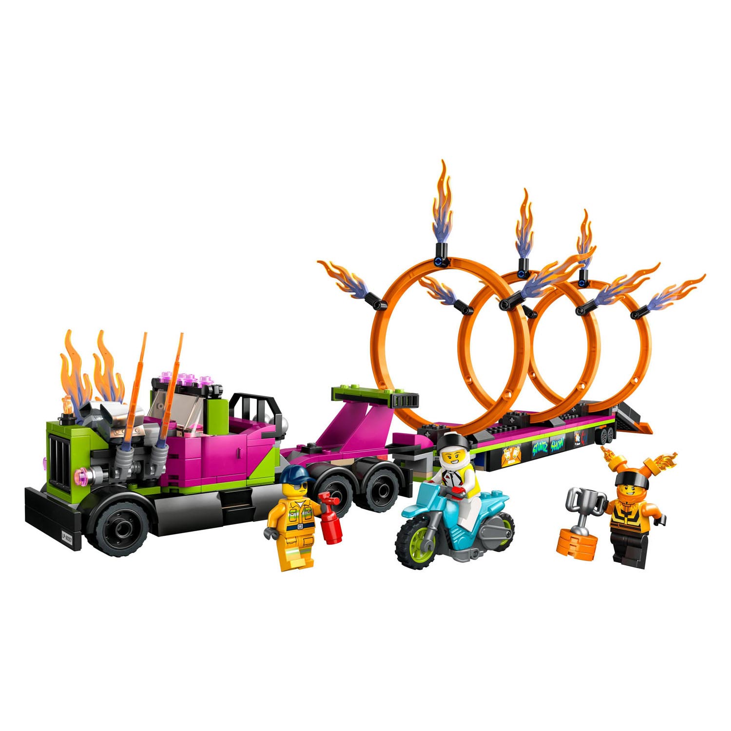 LEGO City 60357 Stunttruck Ring of Fire-Uitdaging