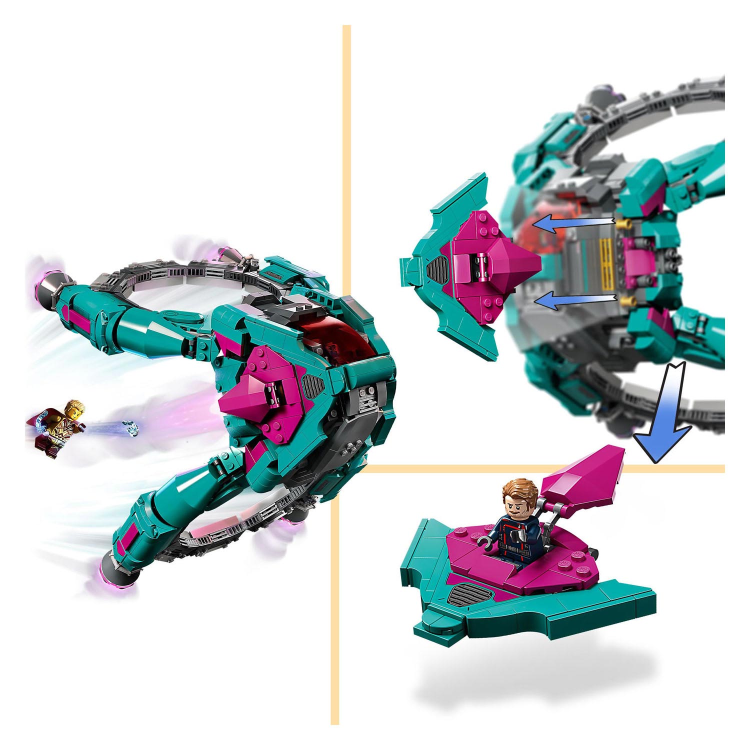 LEGO Super Heroes 76255 Het Nieuwe Schip van de Guardians
