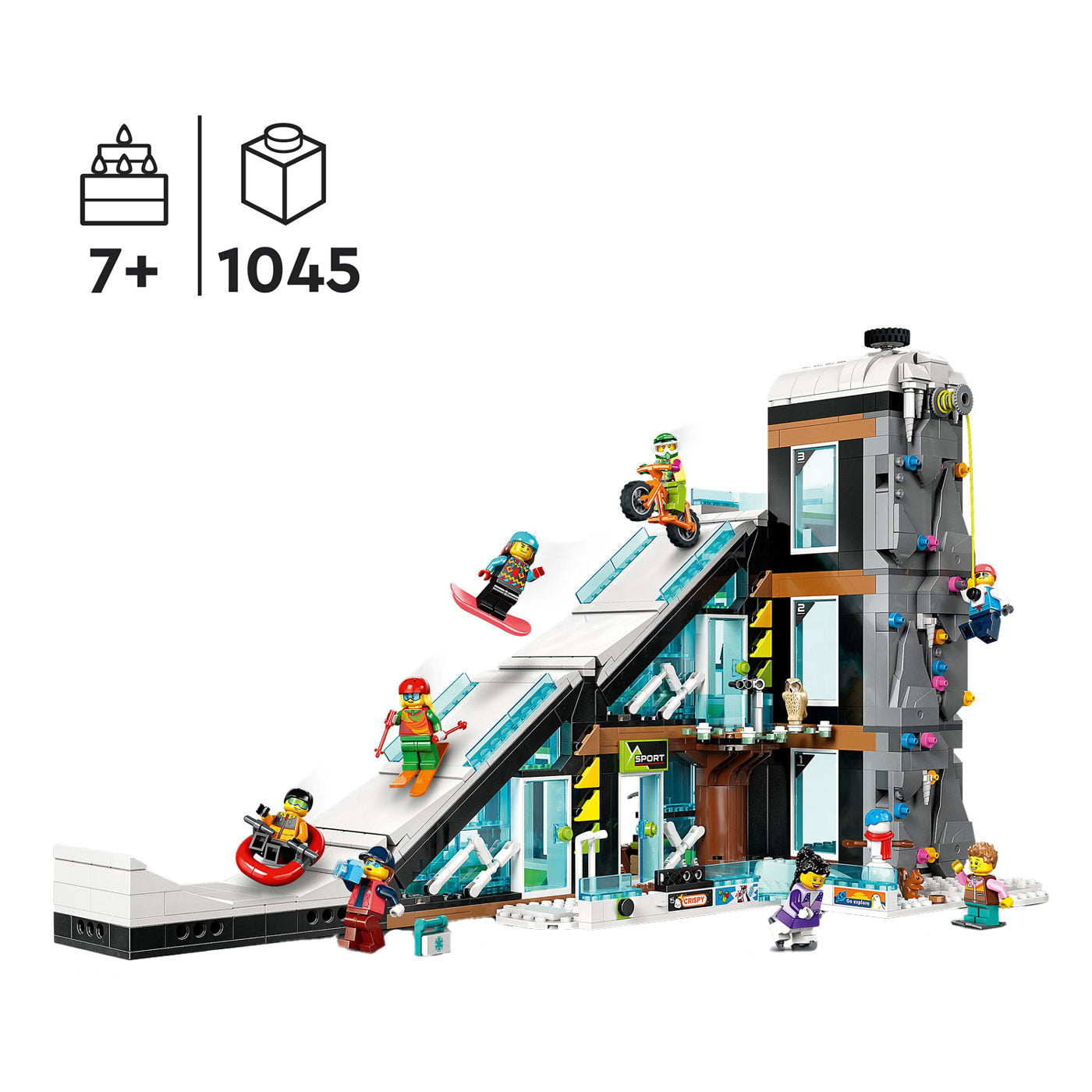 LEGO City 60366 Ski- En Klimcentrum