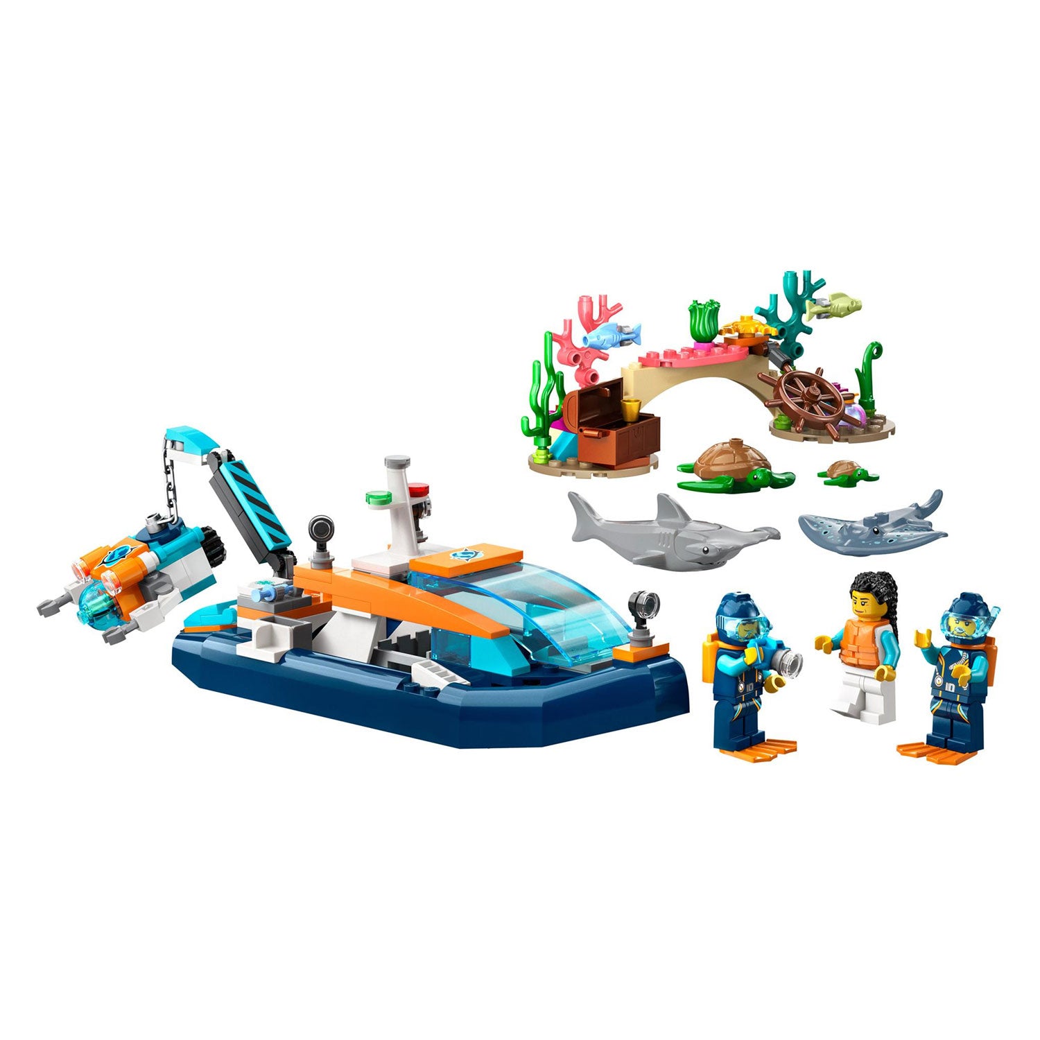 LEGO City 60377 Verkenningsduikboot