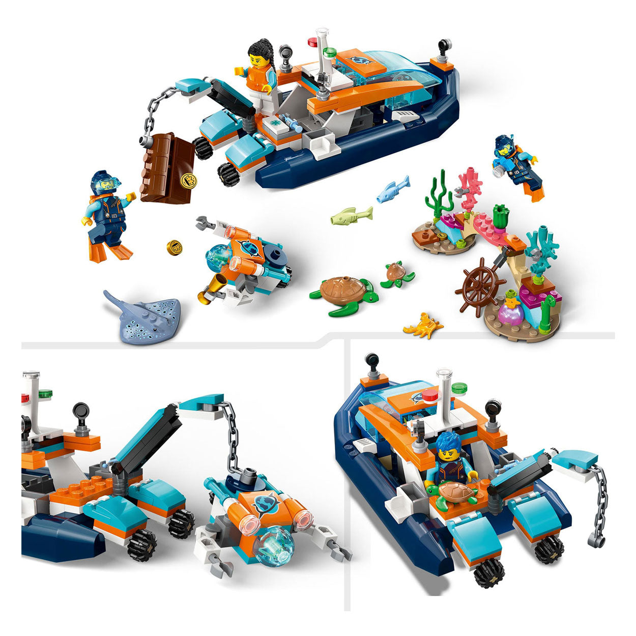 LEGO City 60377 Verkenningsduikboot