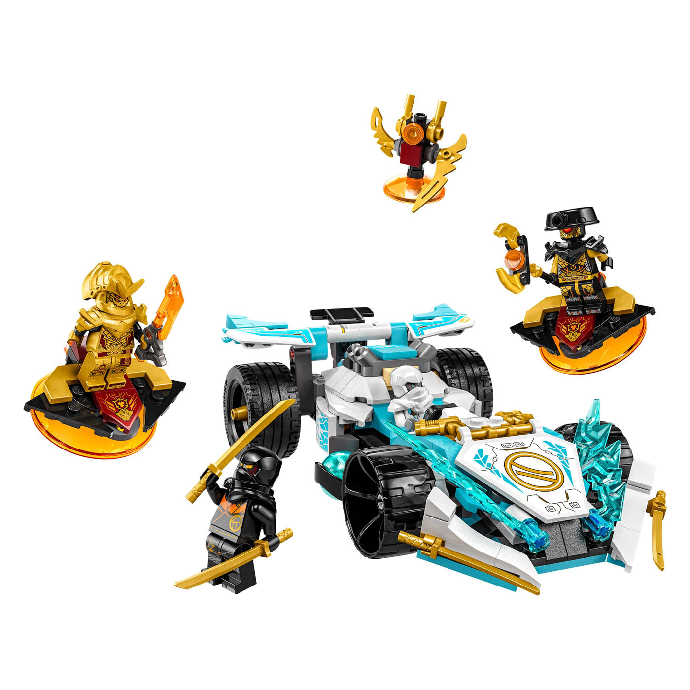 LEGO Ninjago 71791 Zane’s Drakenkracht Spinjitzu Racewagen