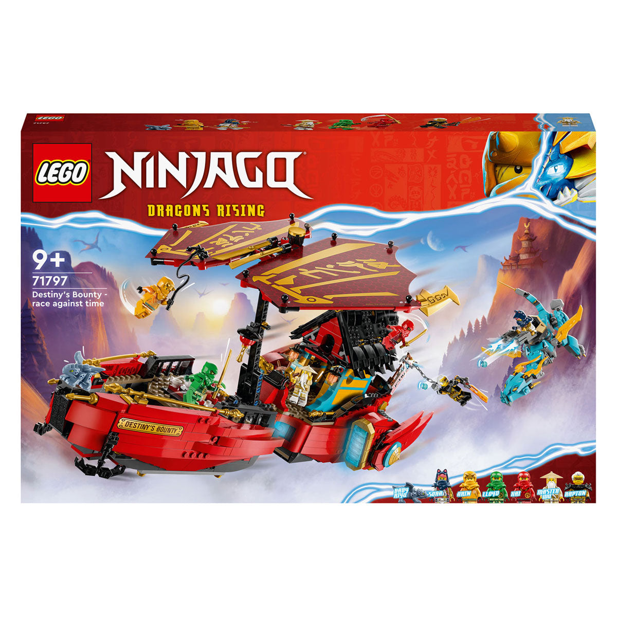 LEGO Ninjago 71797 Destiny's Bounty - Race Tegen De Klok