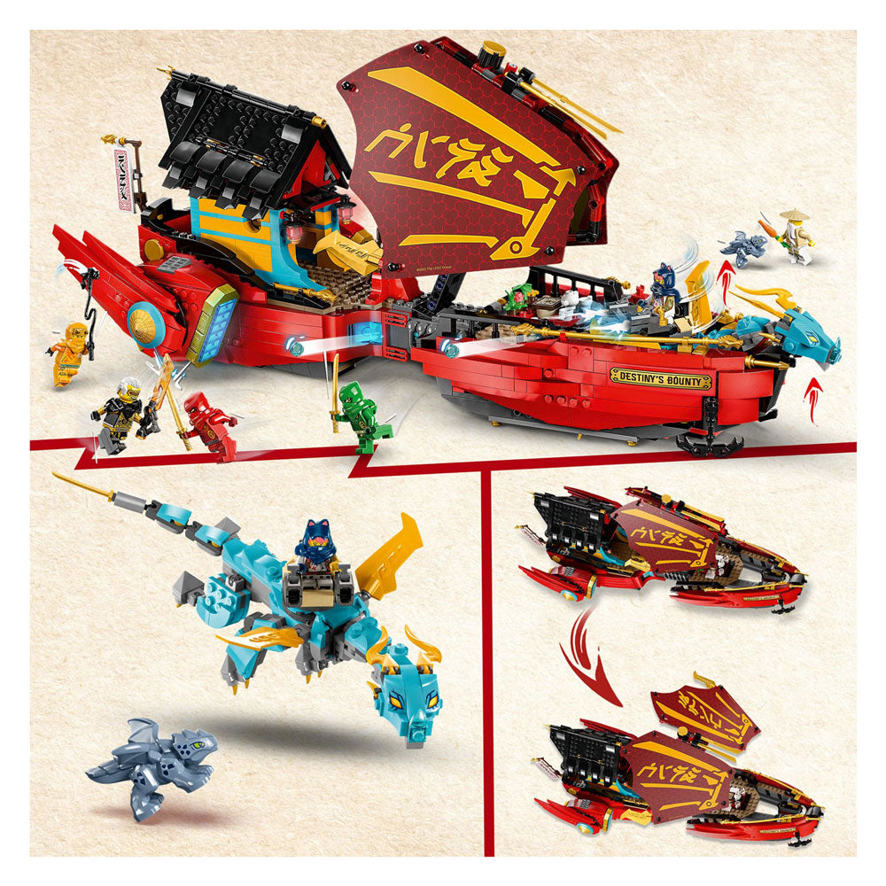 LEGO Ninjago 71797 Destiny's Bounty - Race Tegen De Klok