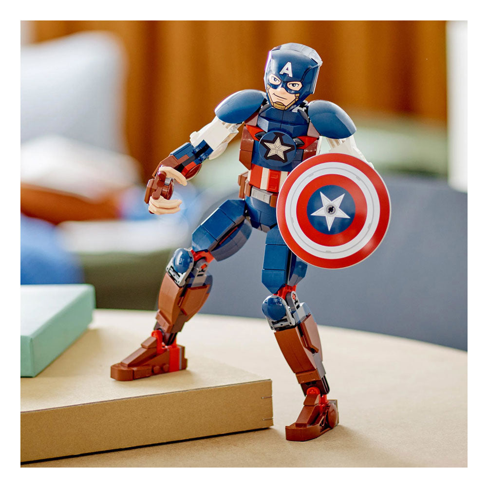 Lego super heroes 76258 captain america bouwfiguur
