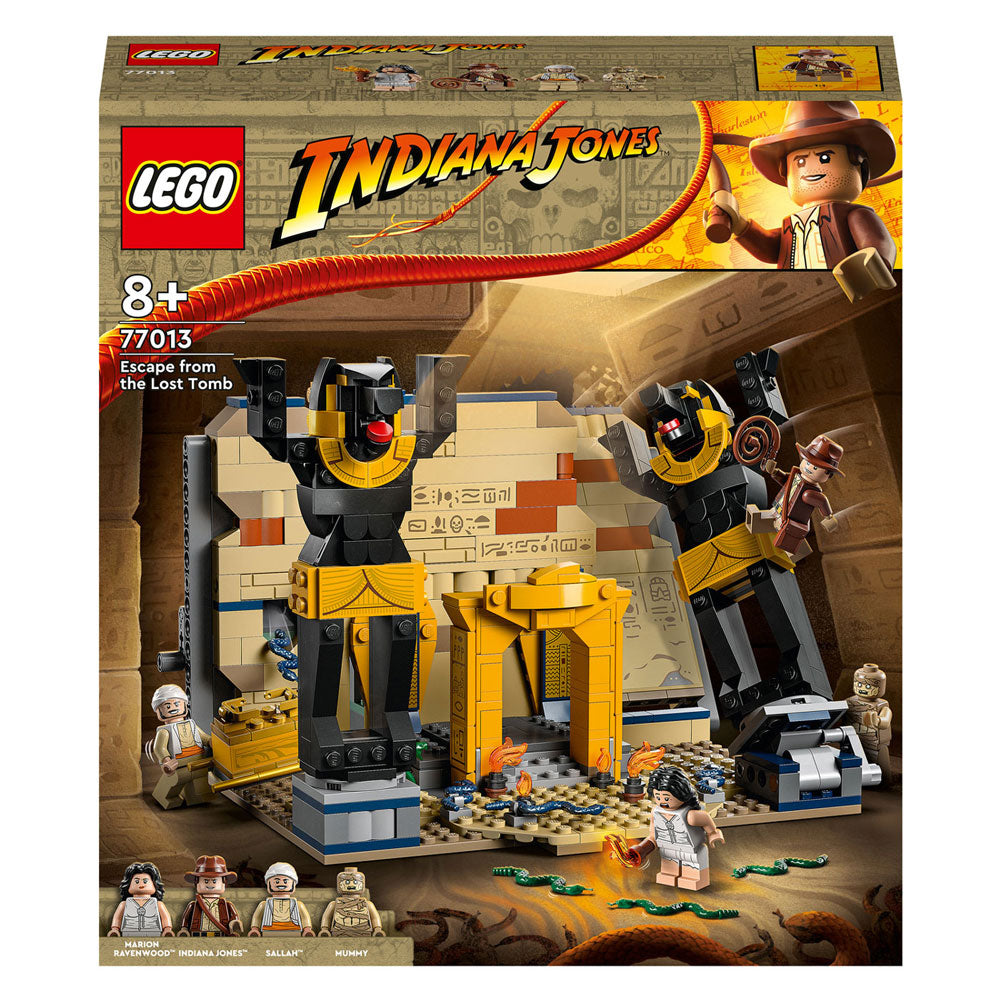 LEGO Indiana Jones 77013 Ontsnapping Uit de Verborgen Tombe