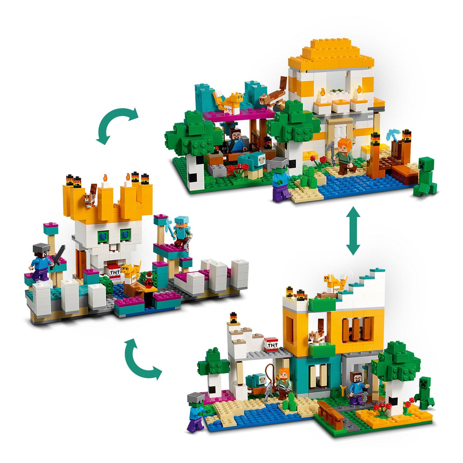 LEGO Minecraft 21249 De Crafting-Box 4.0