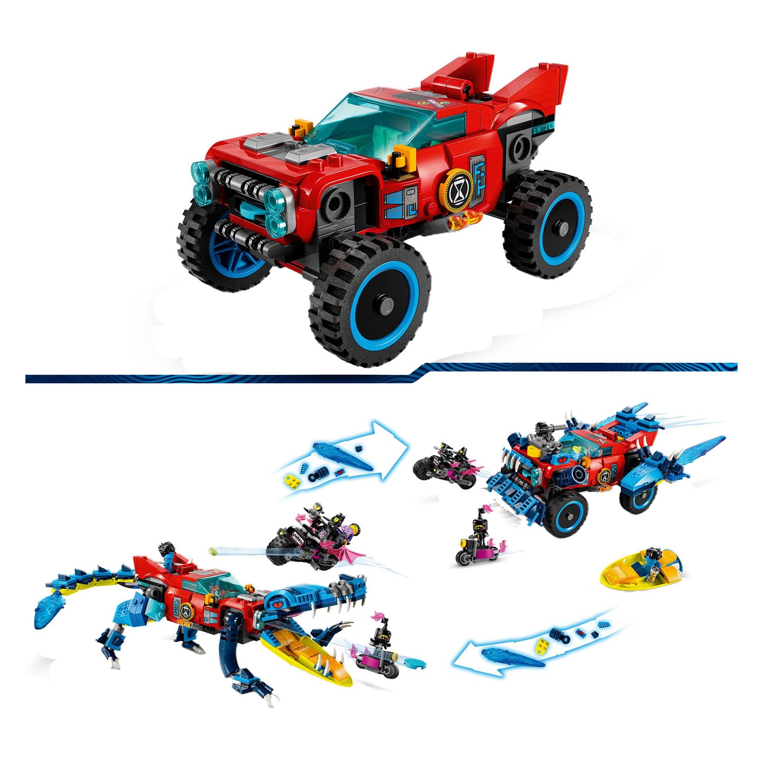LEGO DREAMZzz 71458 Krokodilauto