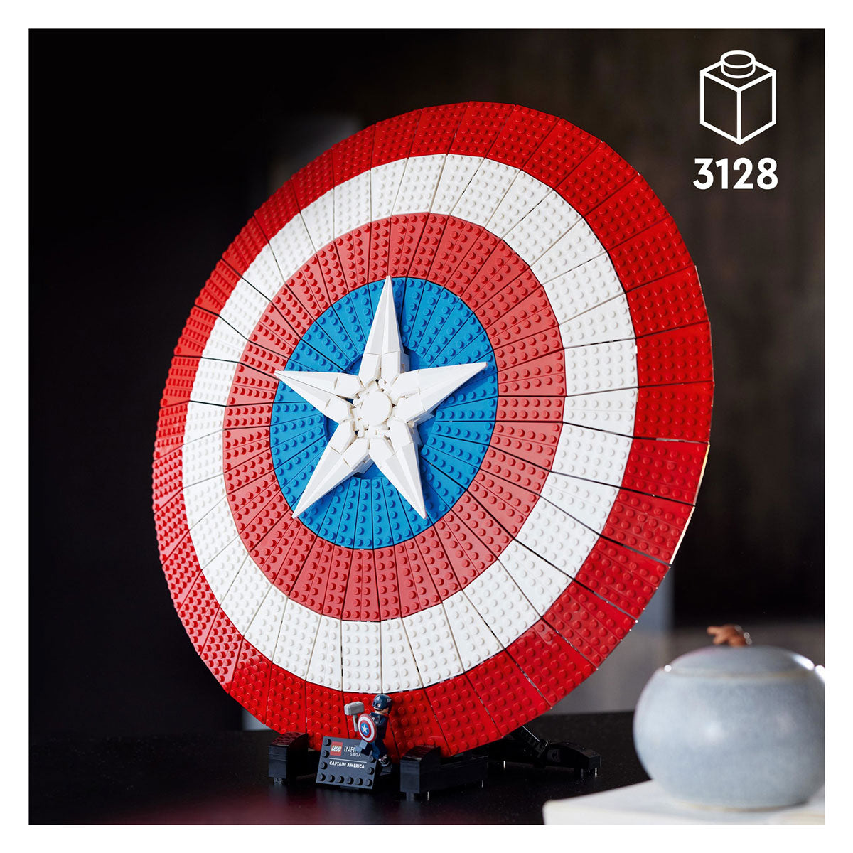 LEGO Super Heroes 76262 Het Schild van Captain America