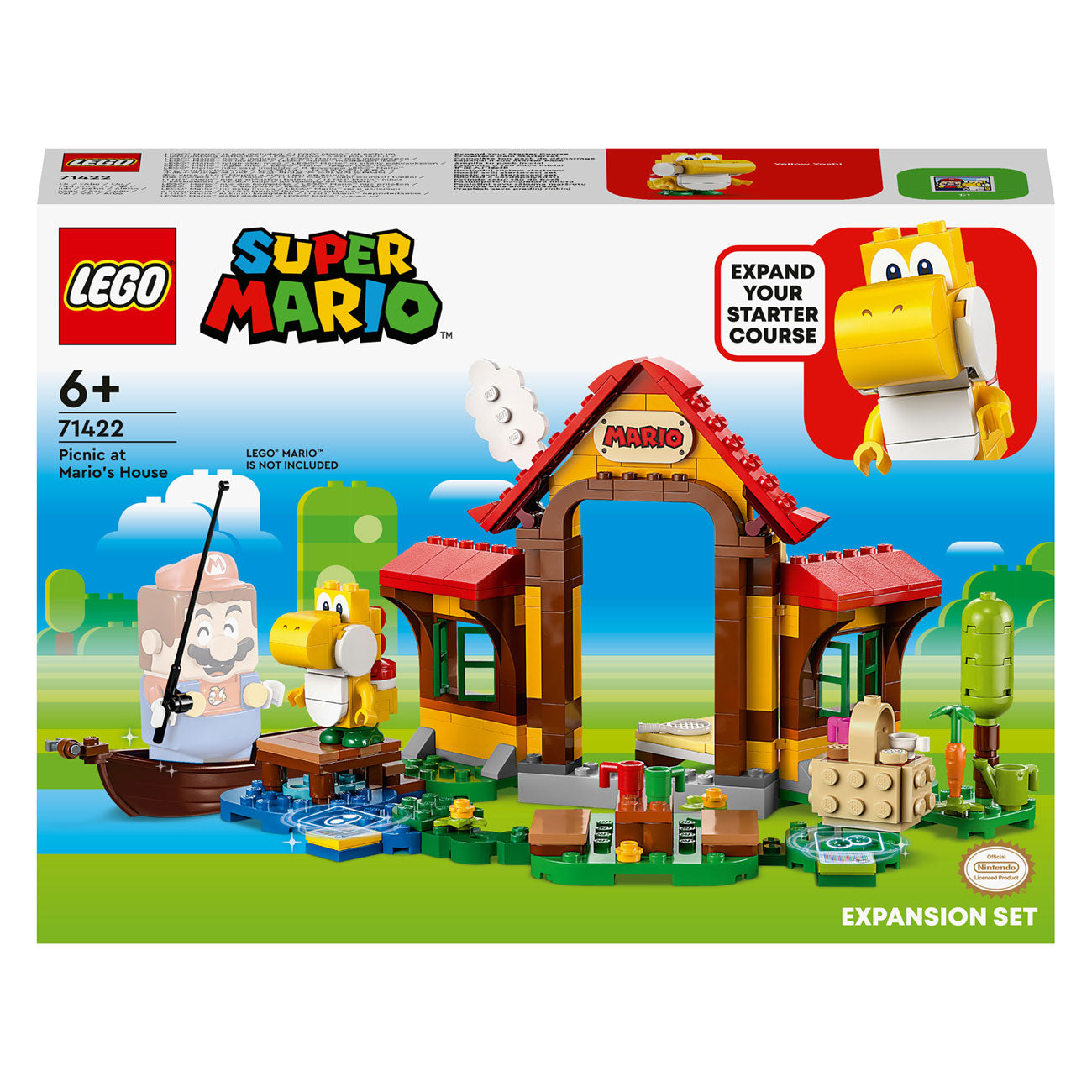 LEGO Super Mario 71422 Uitbreidingsset: Picknick Bij Mario'S Huis