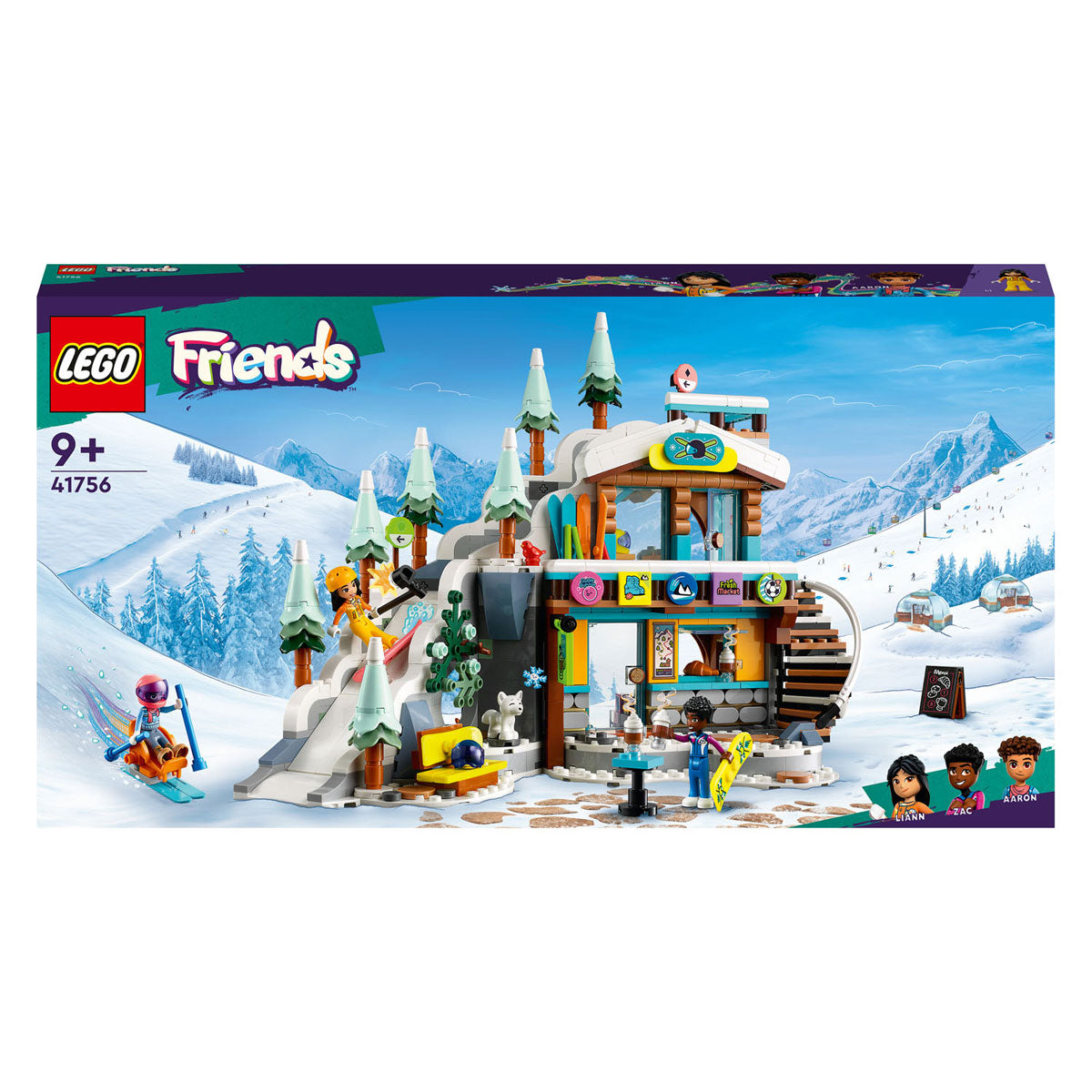 LEGO Friends 41756 Vakantie Skipiste en Cafe