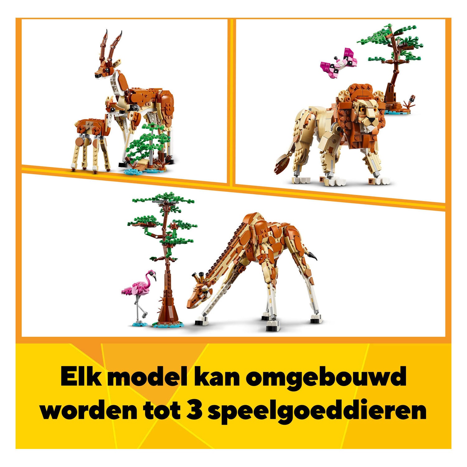 Lego creator 31150 safaridieren