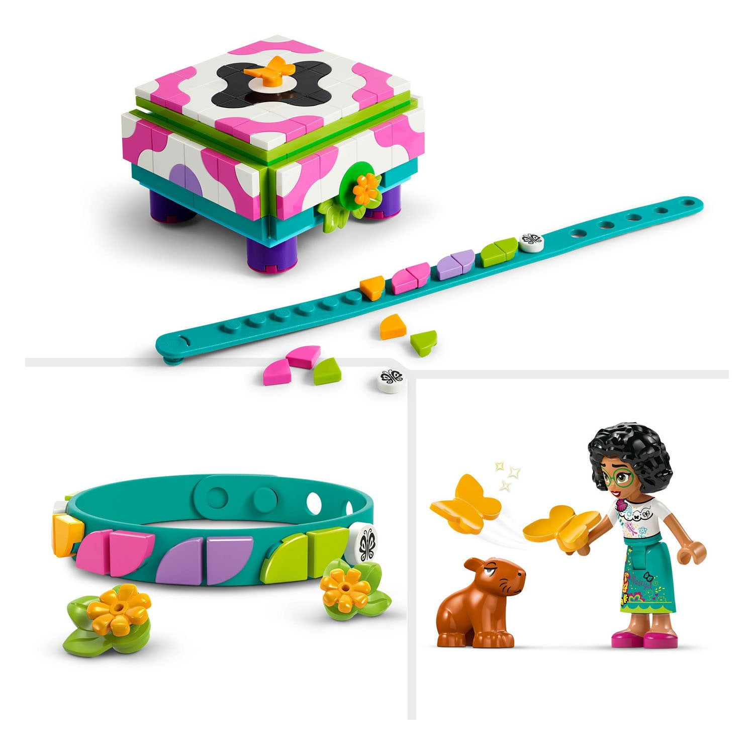 Lego disney 43239 mirabels fotolijstje en sieradendoos