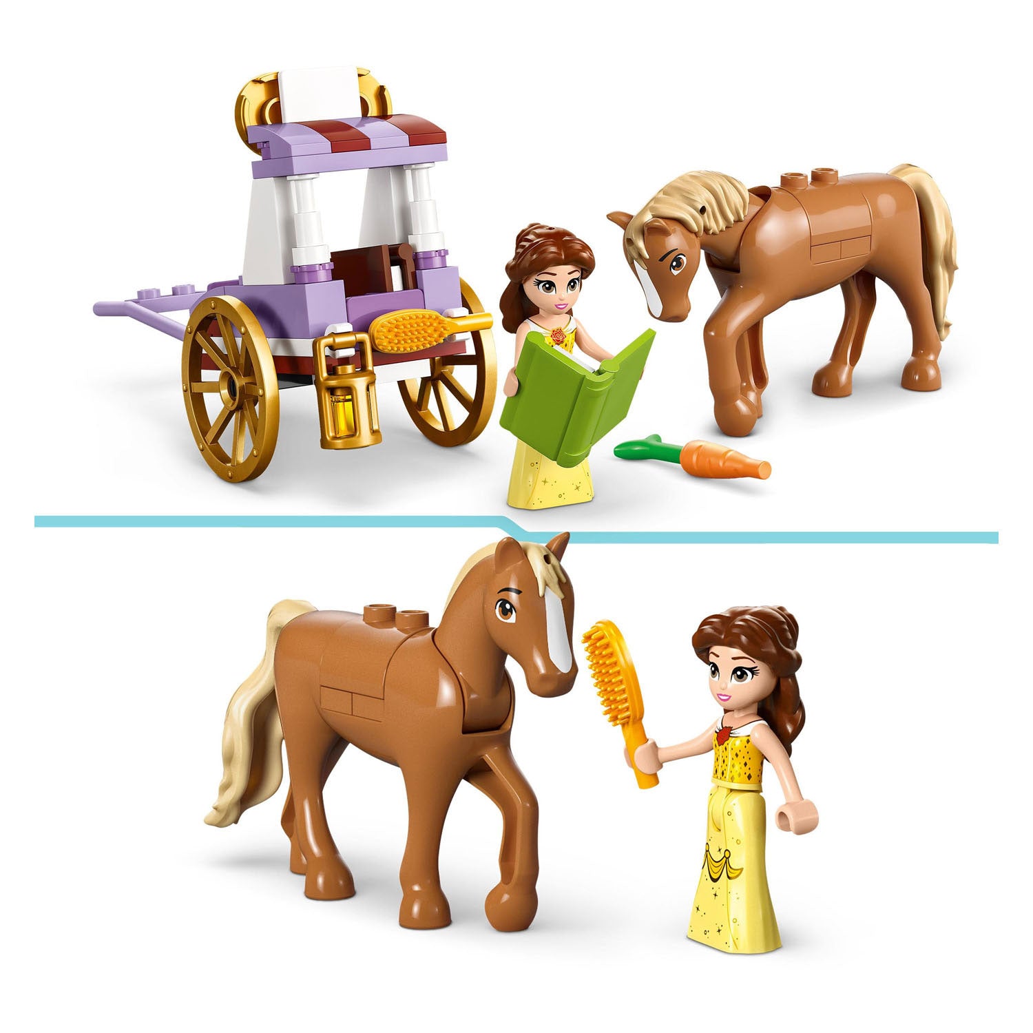 LEGO Disney Prinses 43233 Belle's Paardenkoets