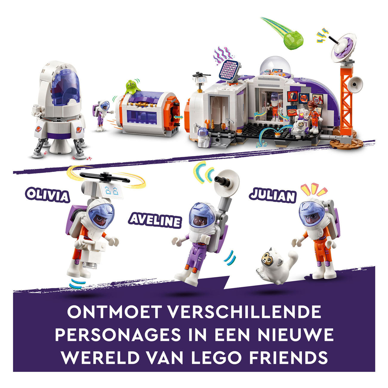 Lego LEGO Friends 42605 Ruimtebasis op Mars en Raket