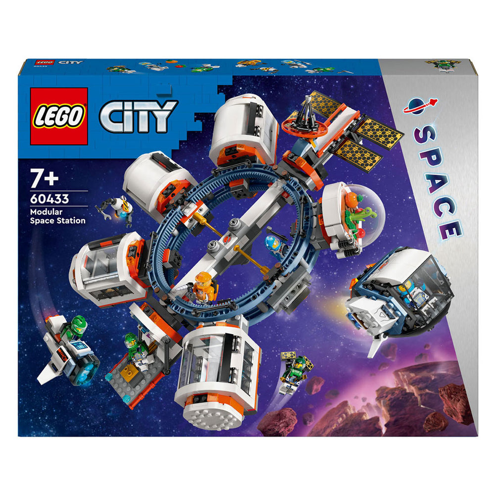 Lego city - modulair ruimtestation constructiespeelgoed (60433)