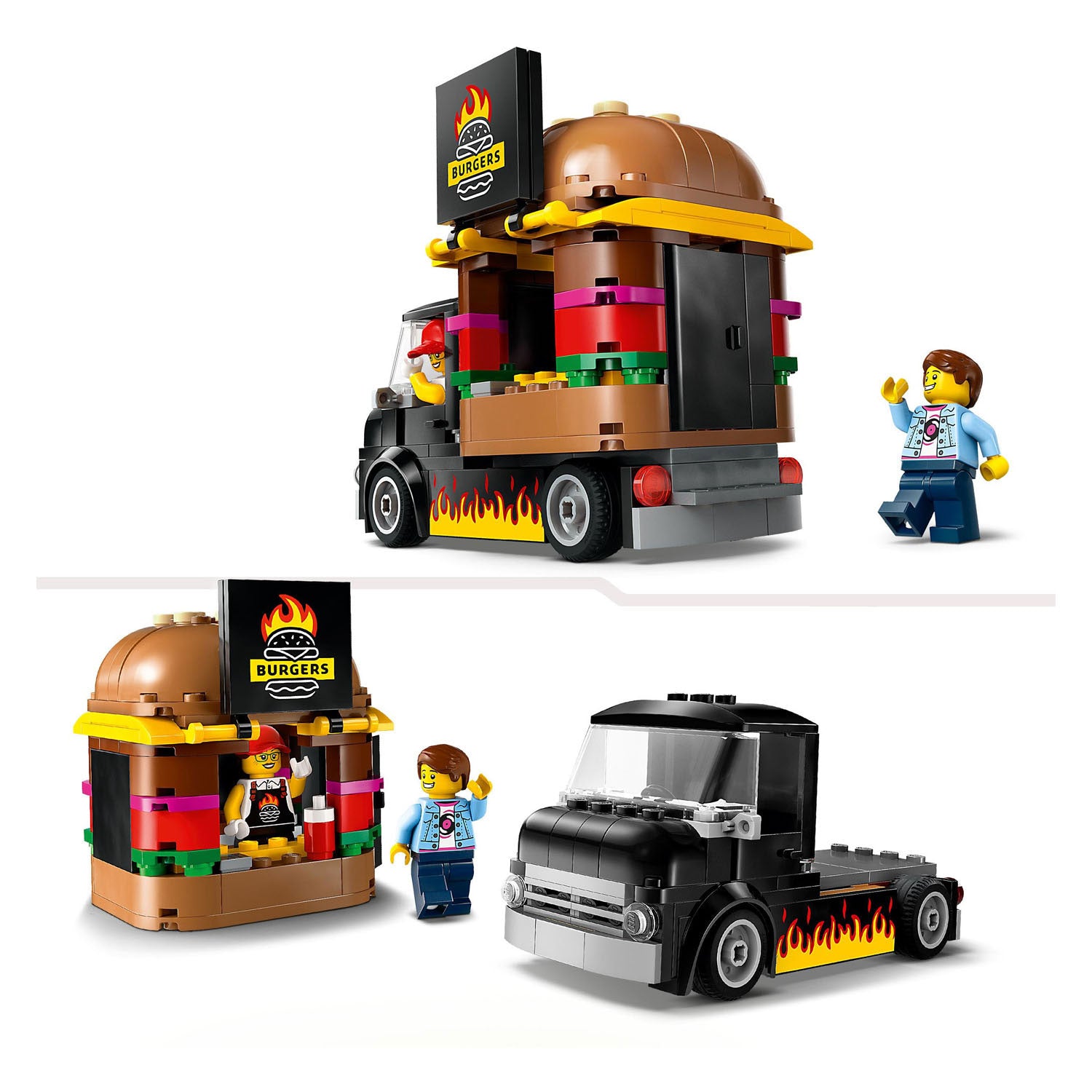 Lego city hamburgertruck - 60404