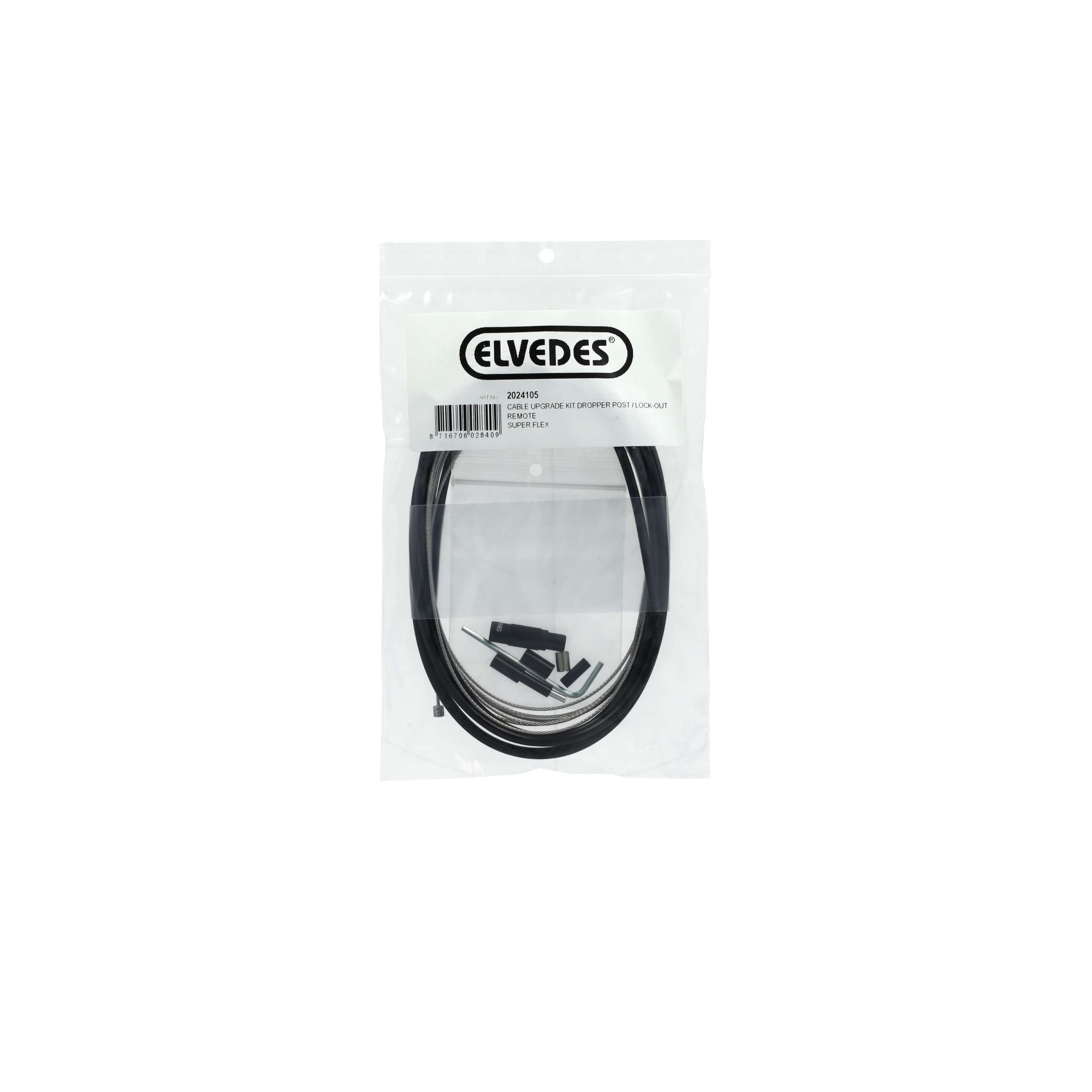 Elvedes kabelset voor dropper zadelpen remote lock-out (exclusief remote)