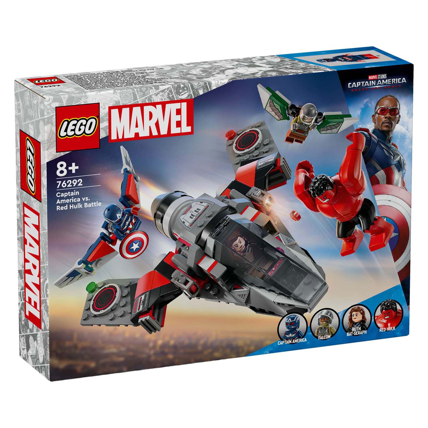 Lego marvel 76292 captain america vs. rode hulk duel