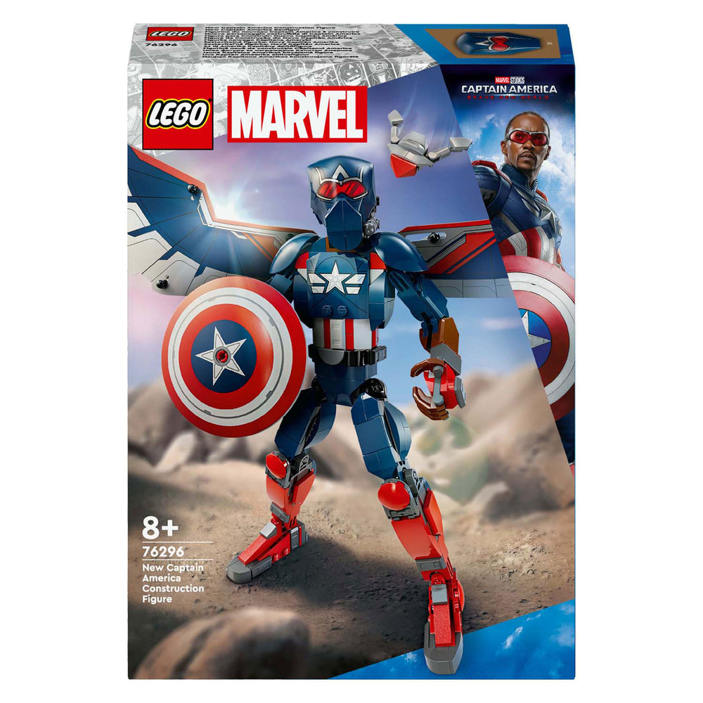 Lego wonder 76296 captain america bouwfiguur